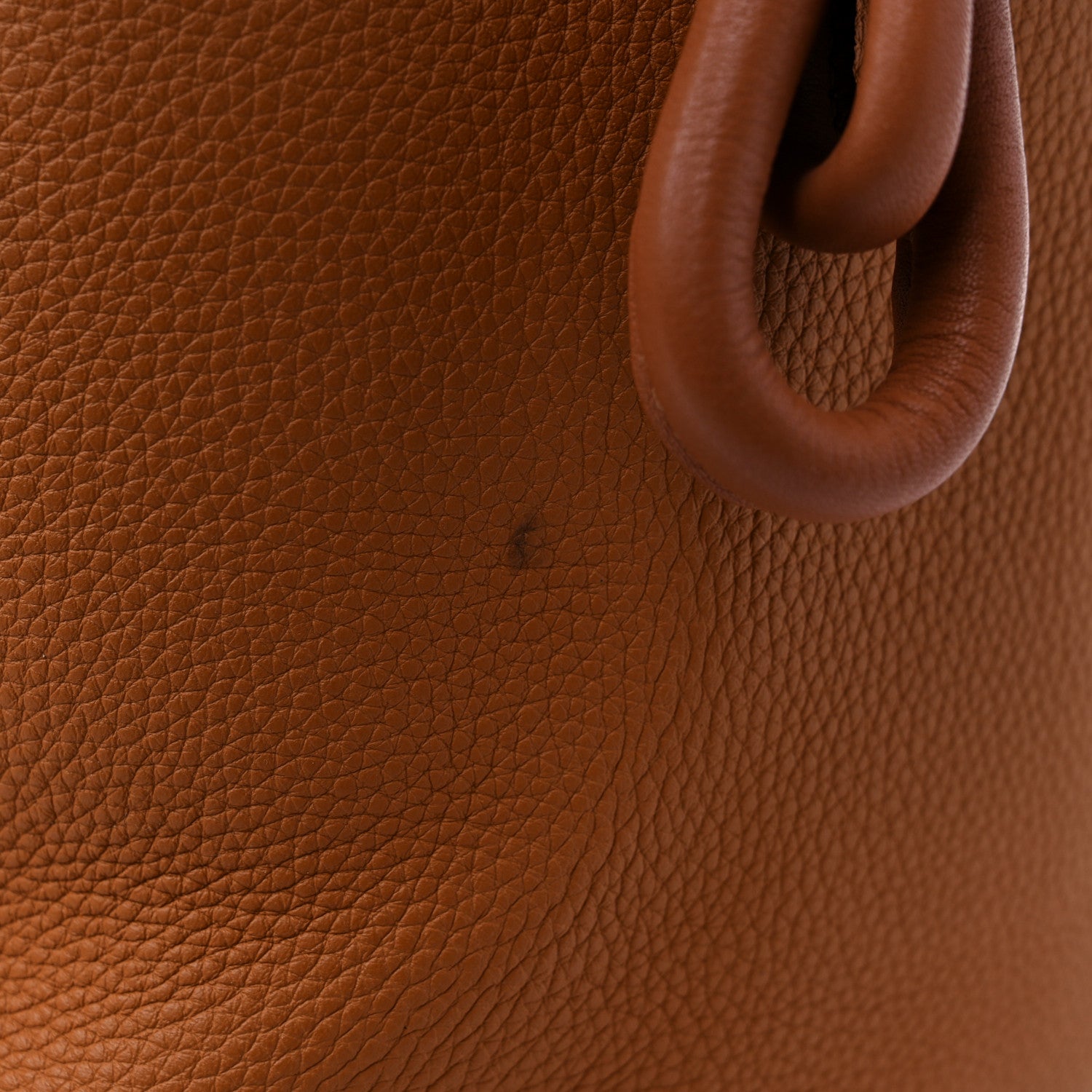 Loewe Calfskin Medium Flamenco Knot Bag Tan Light Caramel 9 of 10