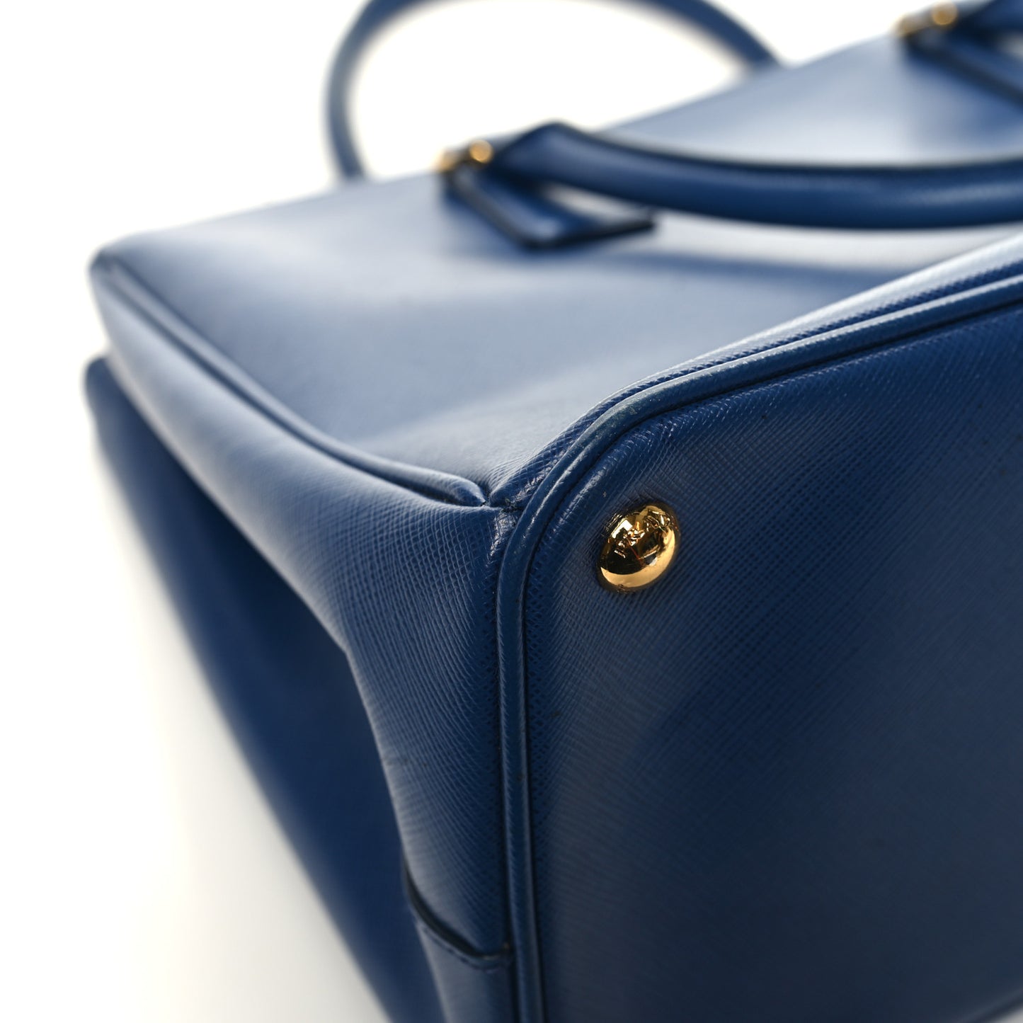 Saffiano Medium Galleria Double Zip Tote Baltico