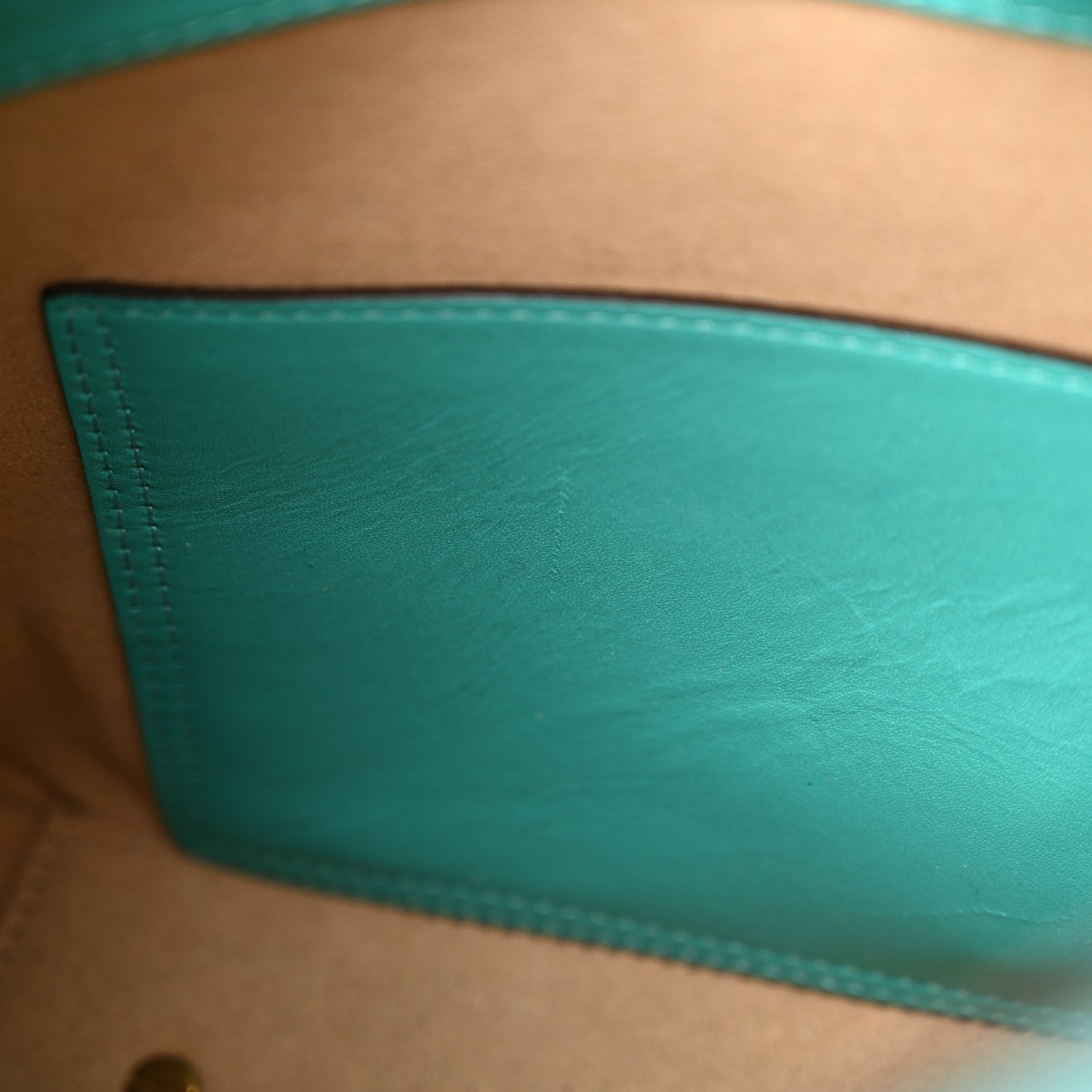 Grained Calfskin Medium Milla Hobo Oasis Green