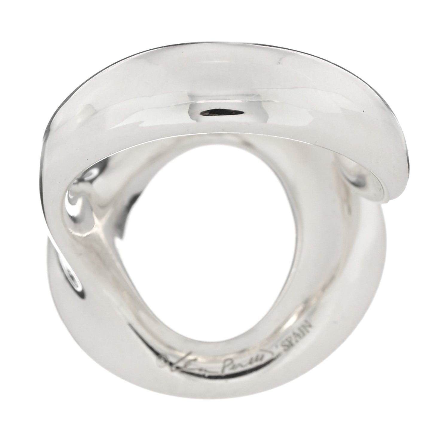 Sterling Silver Elsa Peretti Sevillana Ring 52 6