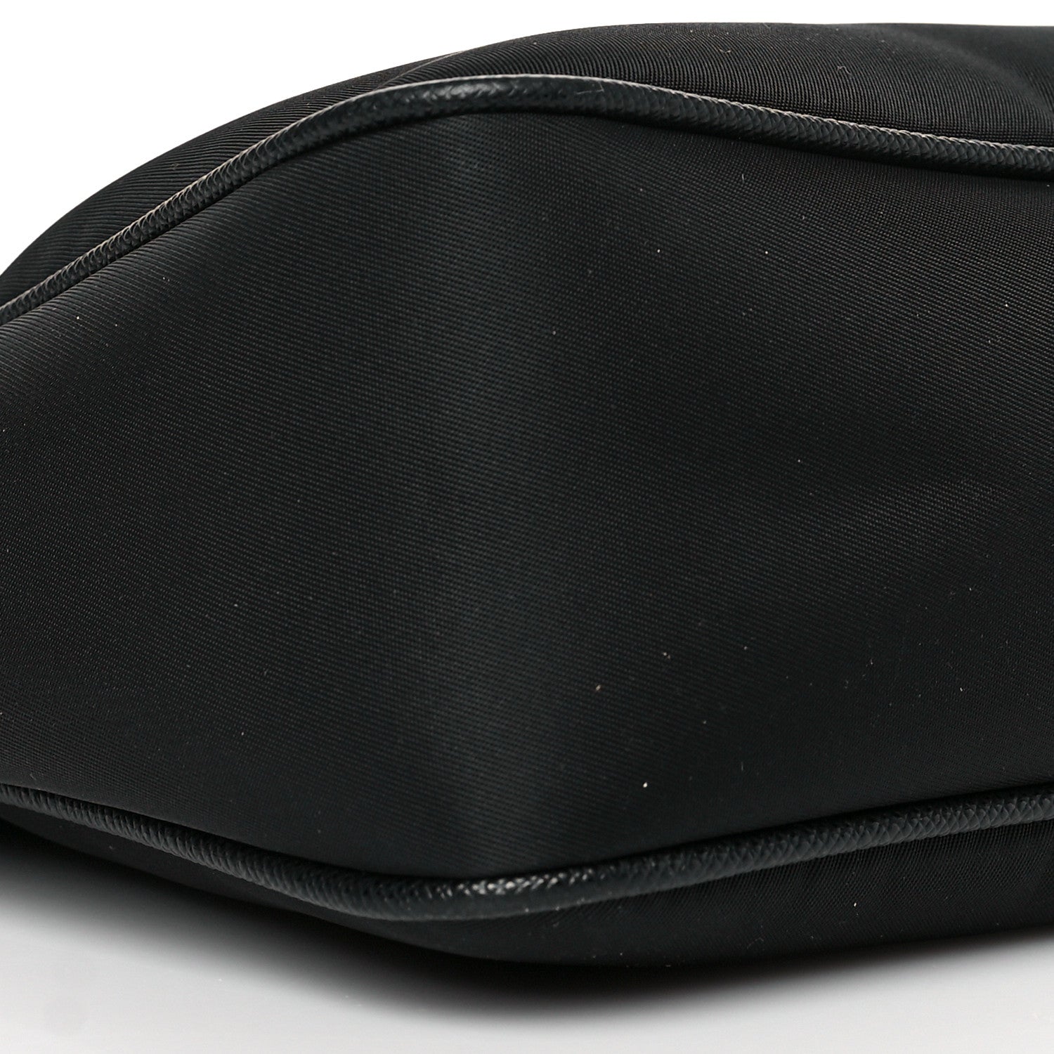 Prada Re-Nylon Saffiano Pocket Zippered Shoulder Bag Black 8 of 9