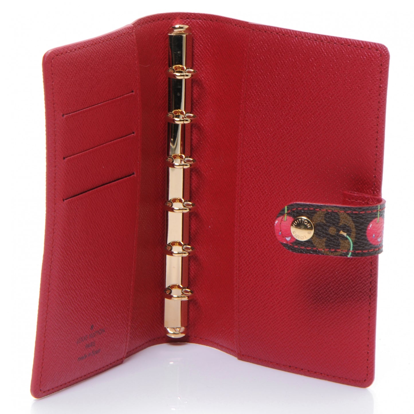 Monogram Cerises Small Ring Agenda Cover