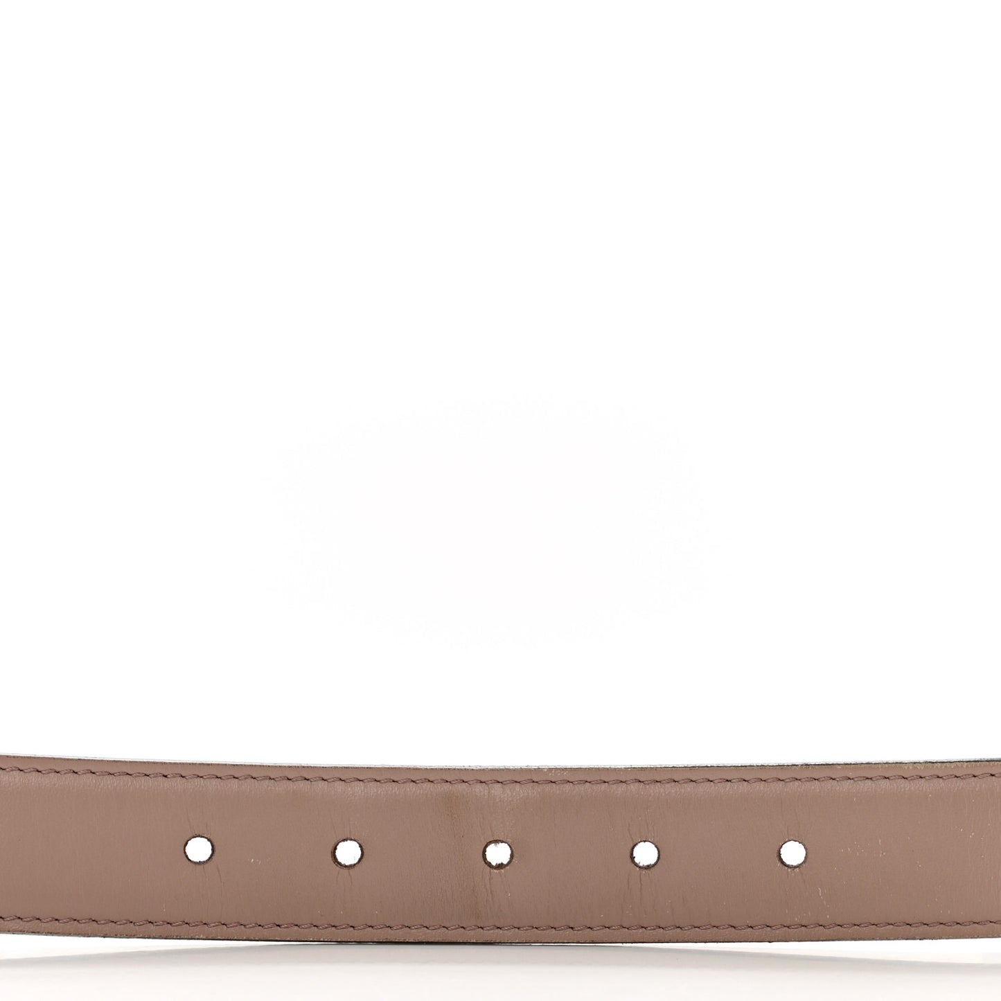 GG Supreme Monogram Selleria Calfskin Interlocking G 40mm Belt 85 34 Beige Ebony Cocoa