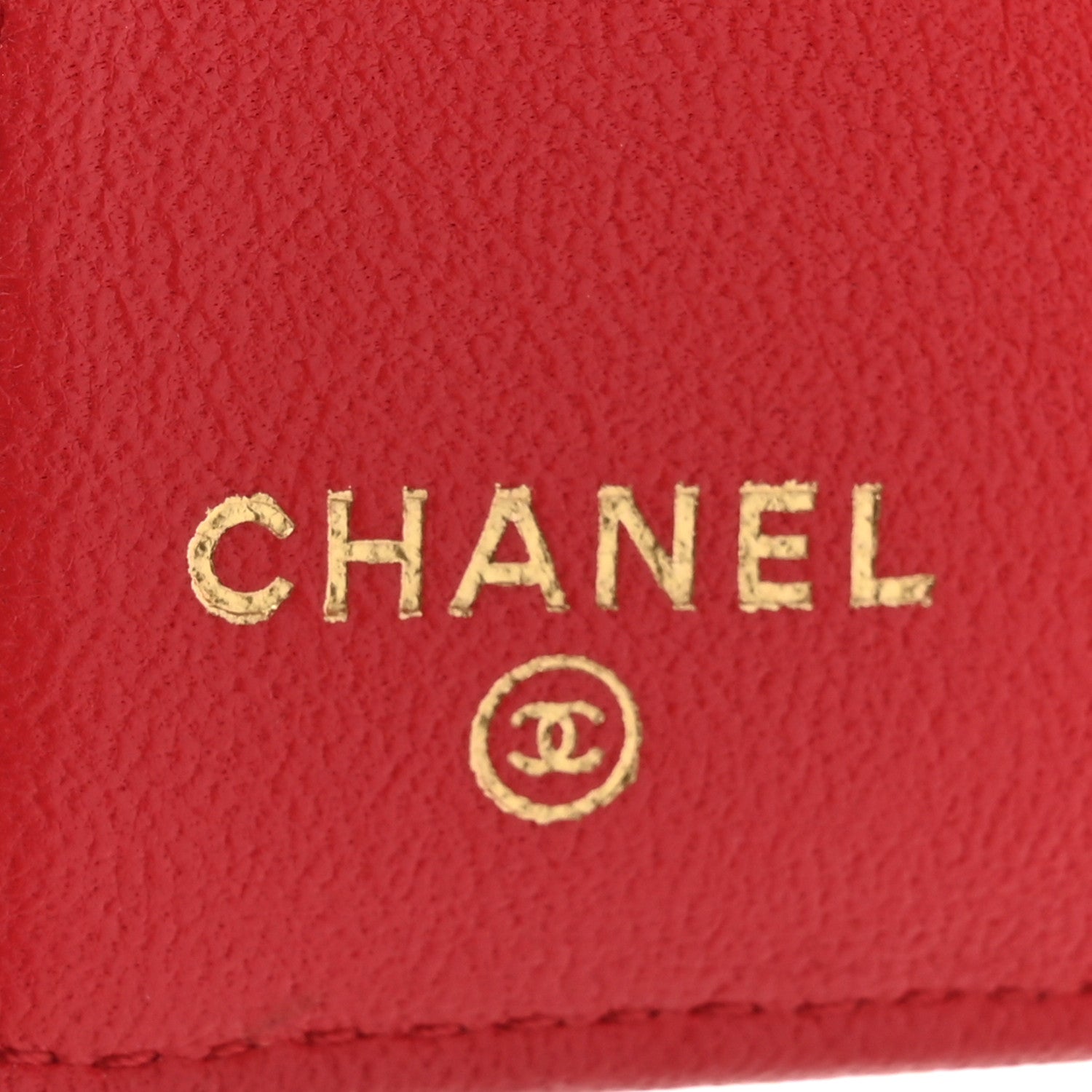 Chanel Lambskin Quilted Double Flap Wallet  Red 8 of 11