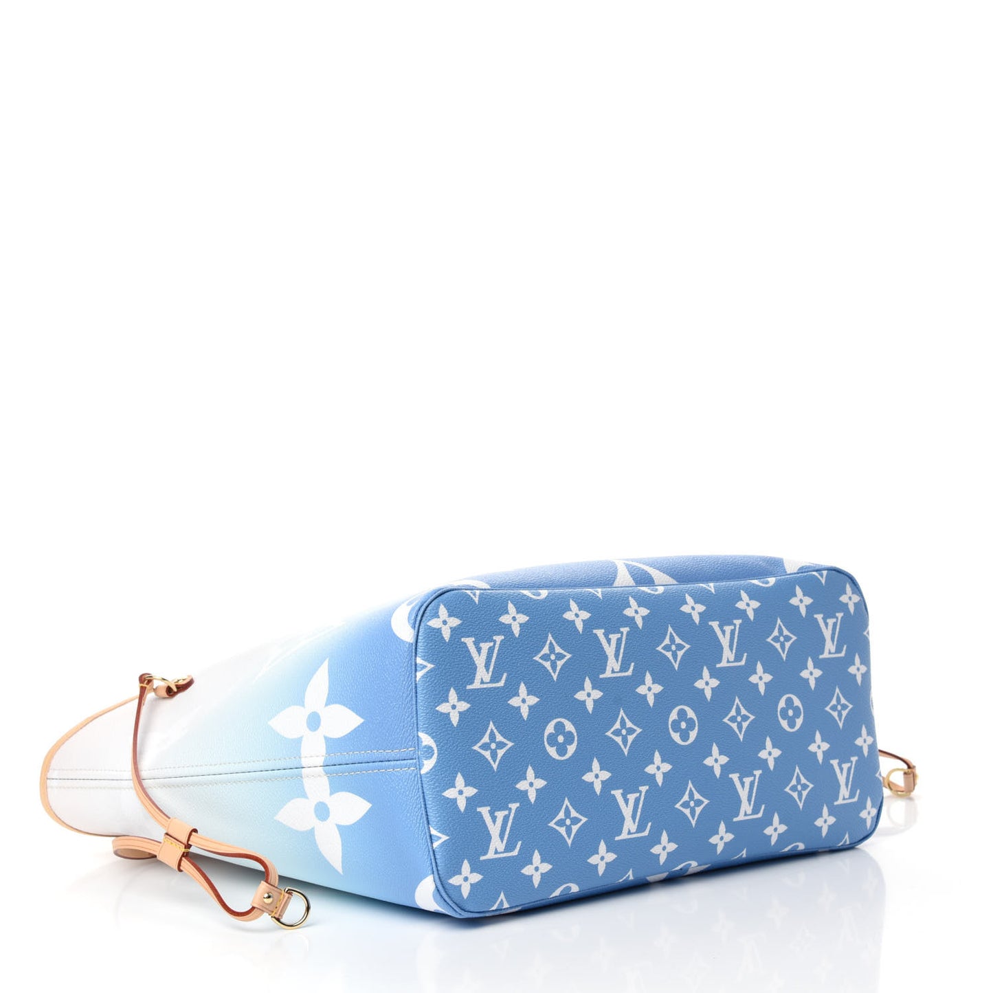 Monogram Giant By The Pool Neverfull MM Blue