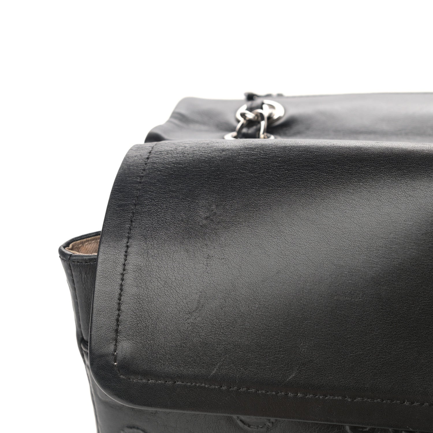 Chanel Calfskin Unlimited Jumbo Double Flap Black 18 of 22