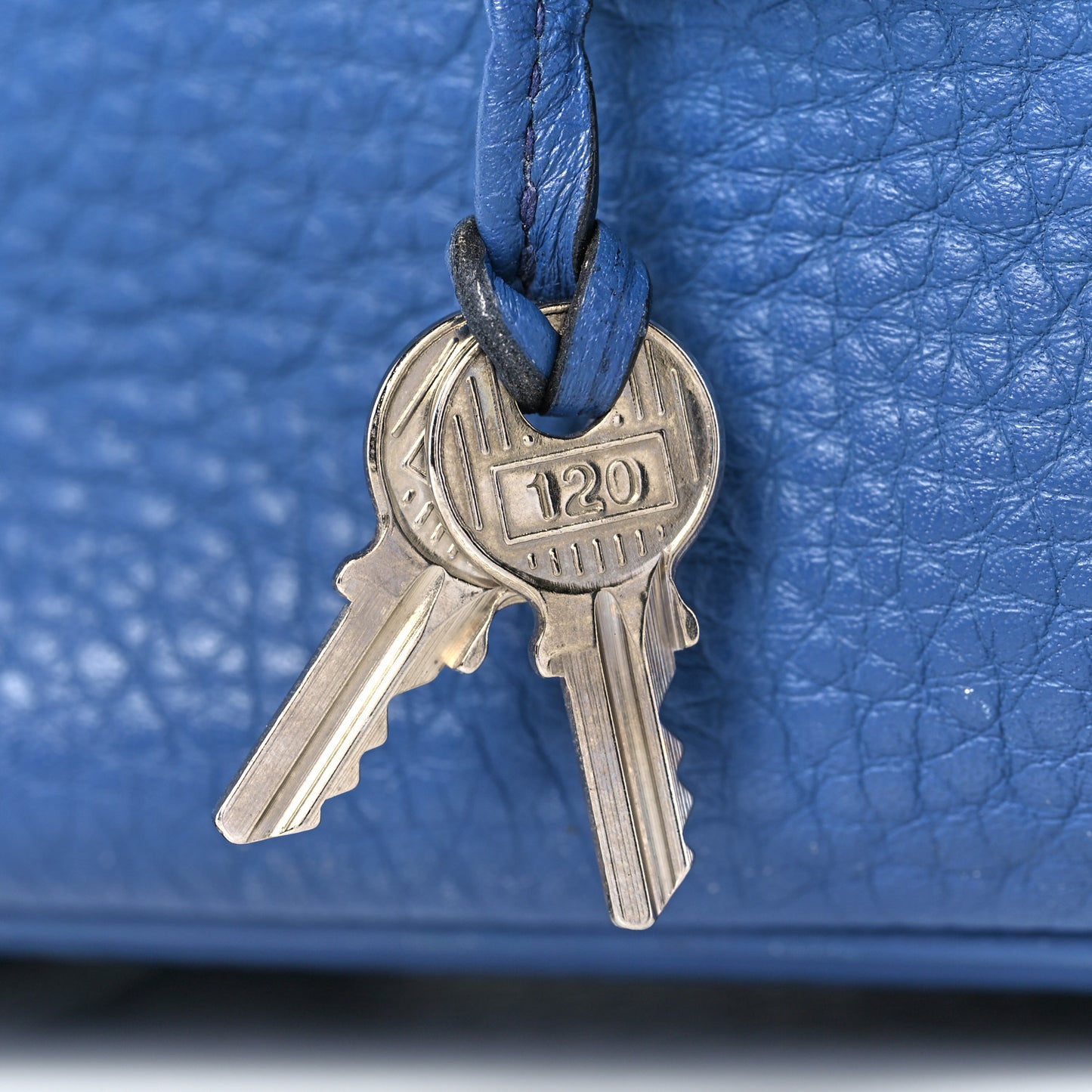 Taurillon Clemence Birkin 35 Bleu Brighton