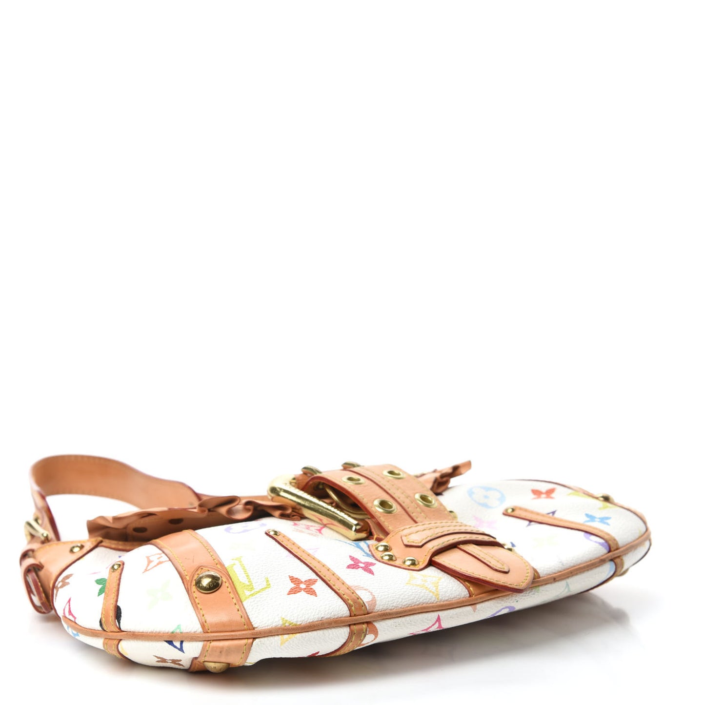 Monogram Multicolor Leonor White