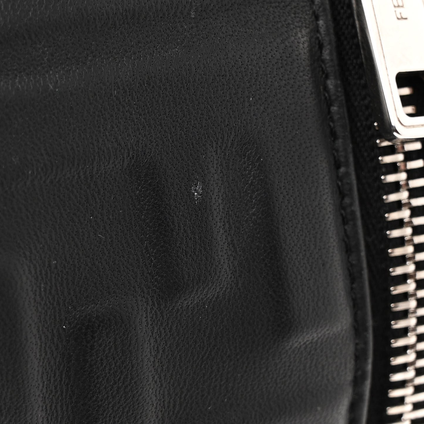 Nappa FF 1974 Embossed Belt Bag Black