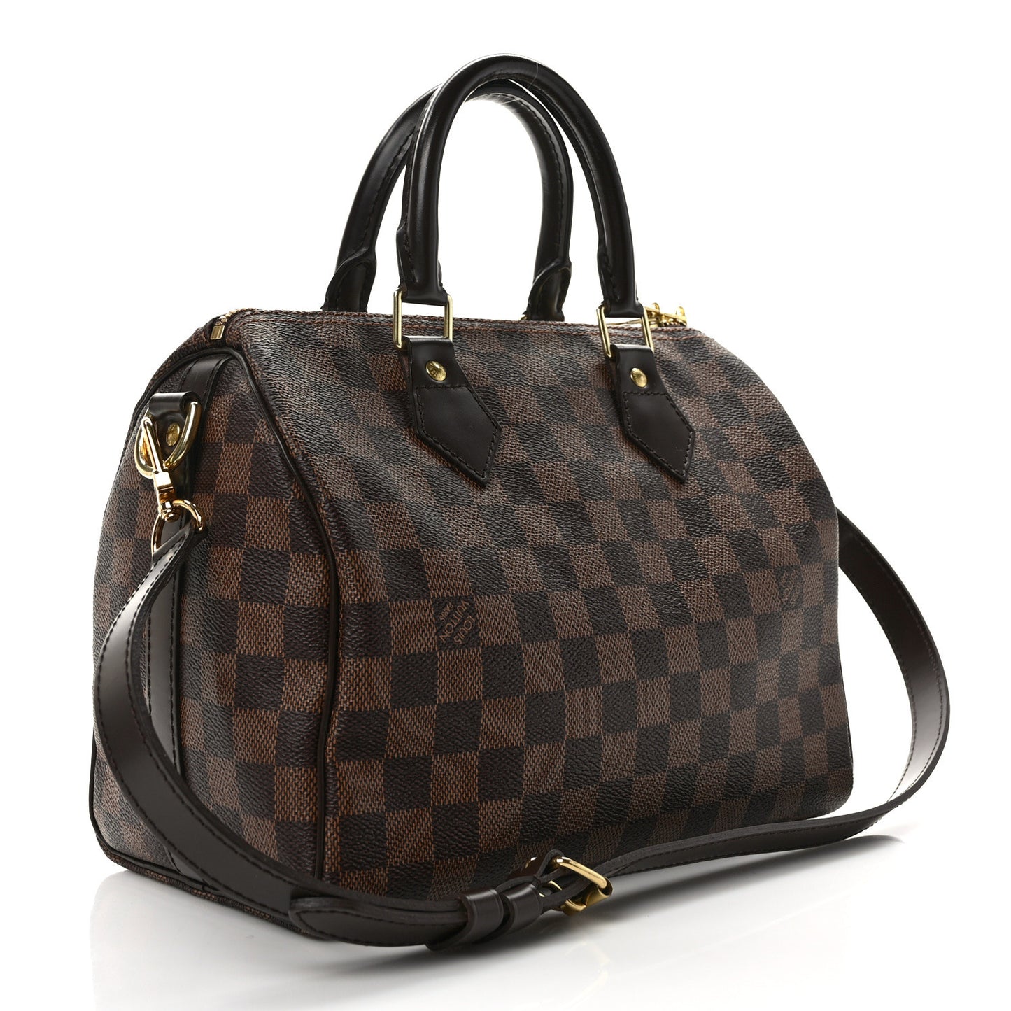 Damier Ebene Speedy Bandouliere 25