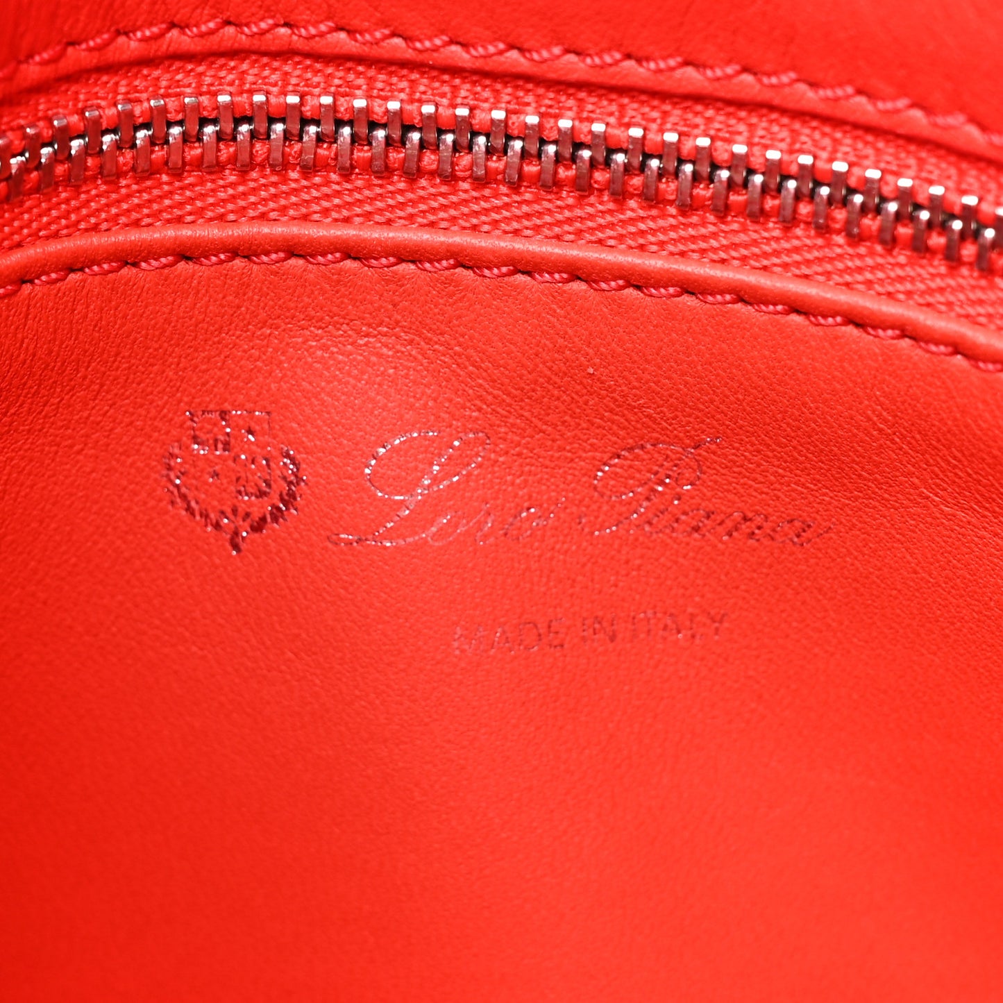 Calfskin Fleur Crossbody Red