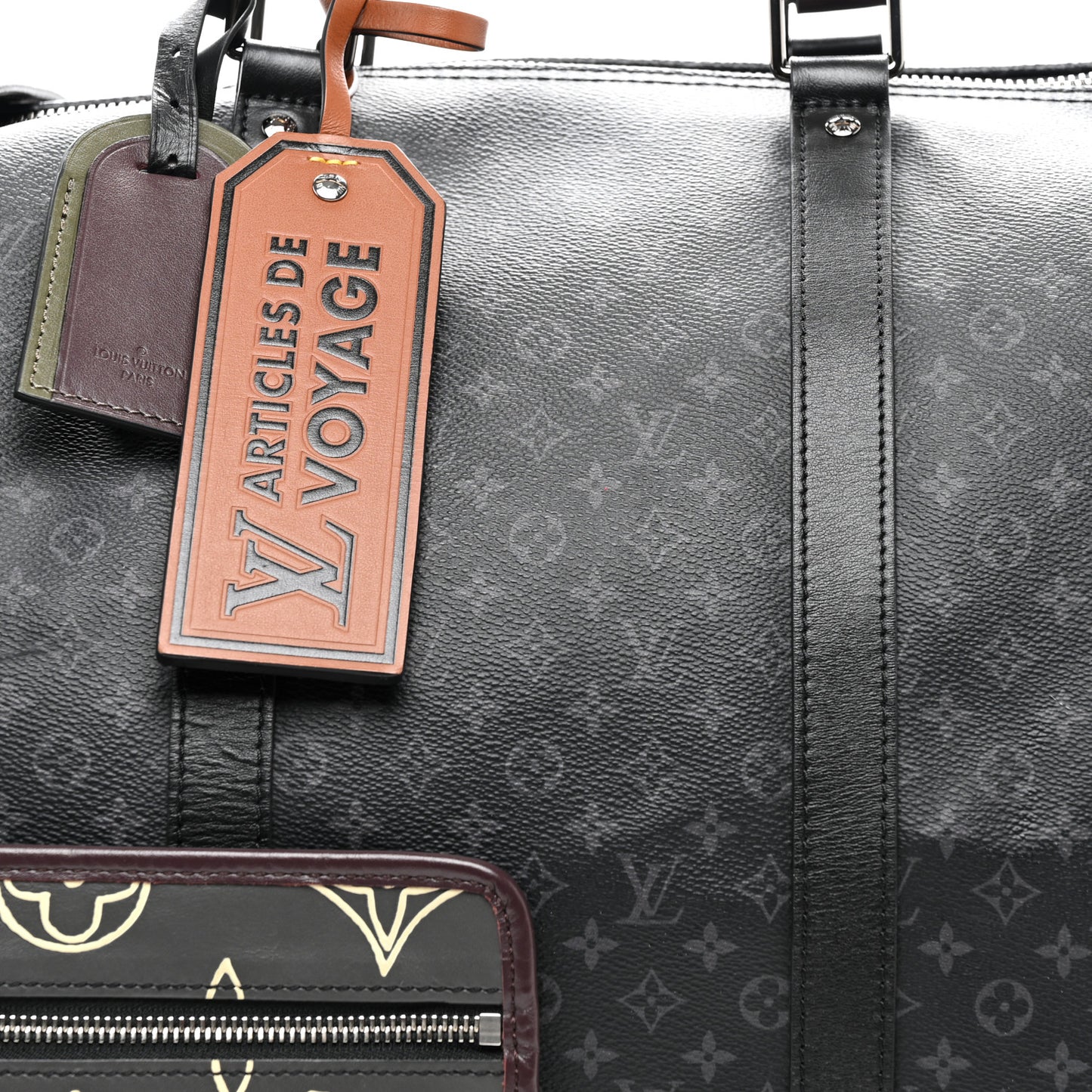 Monogram Eclipse Patchwork Keepall Bandouliere 50