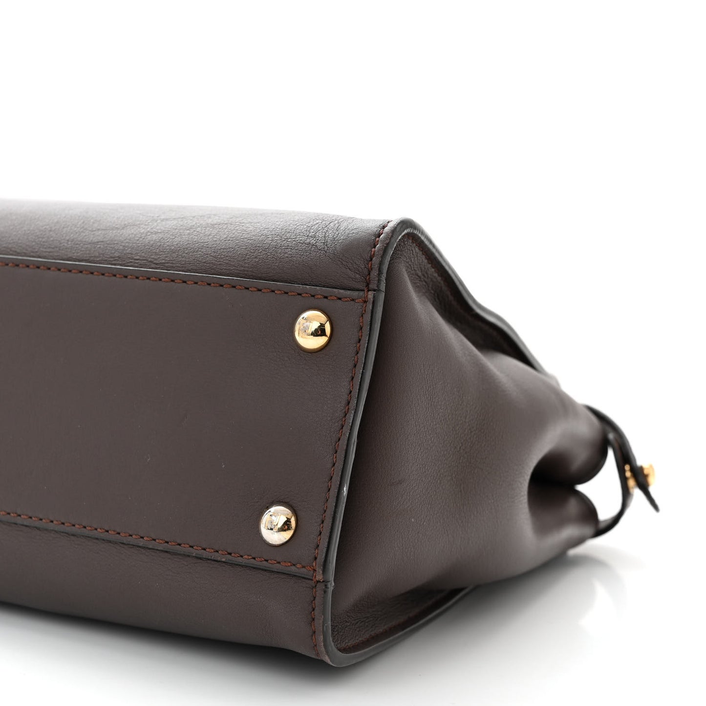 Vitello Seta Shiny Nappa Medium Peekaboo Iconic Satchel Moresco Rosa Doll