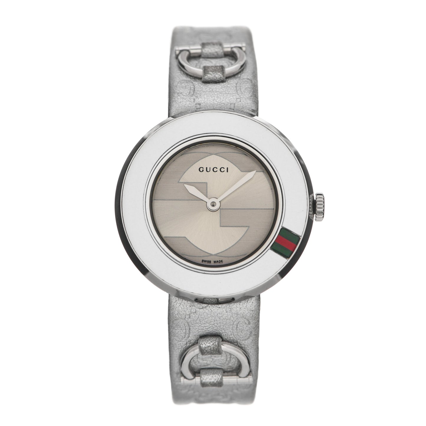 Stainless Steel Calfskin 27mm U-Play Quartz Watch