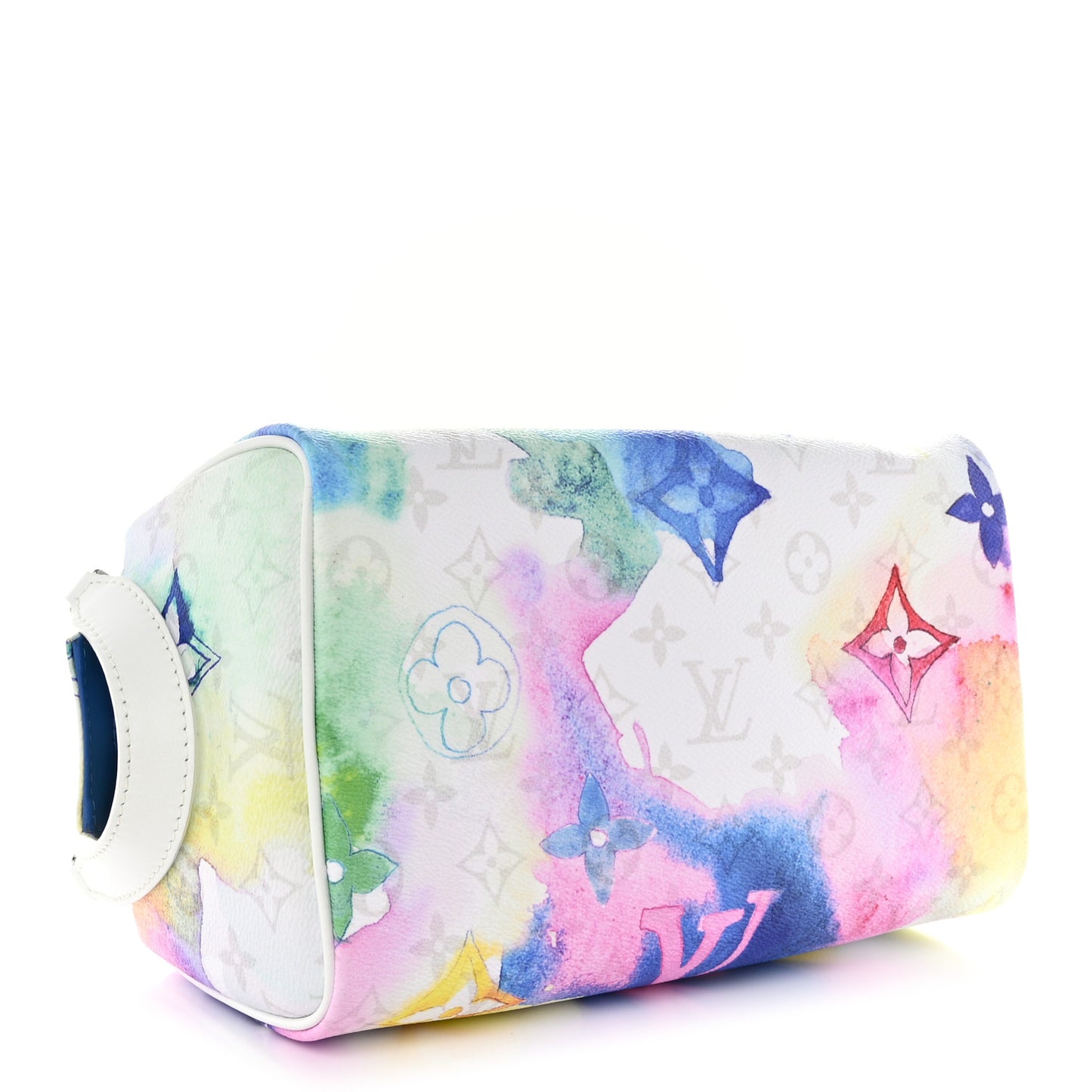 Monogram Watercolor Dopp Kit Toilet Pouch Multicolor