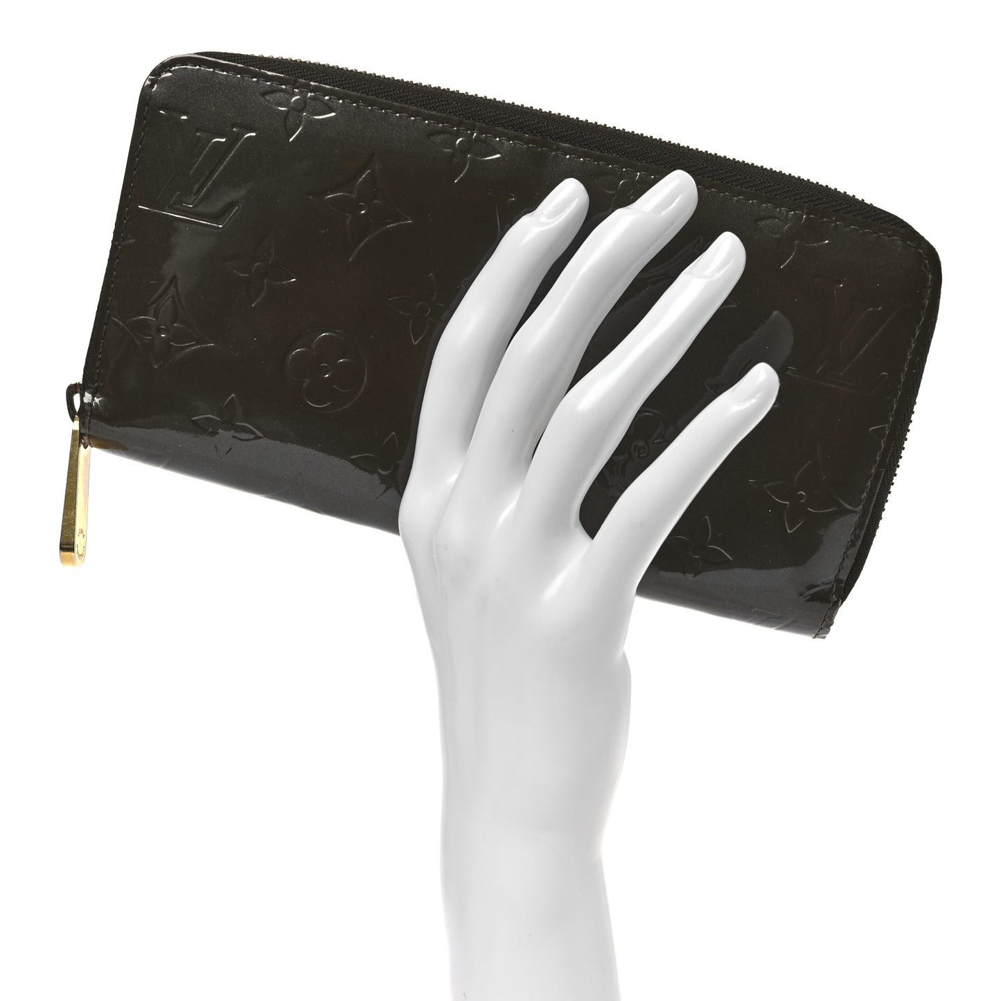 Vernis Zippy Wallet Vert Bronze