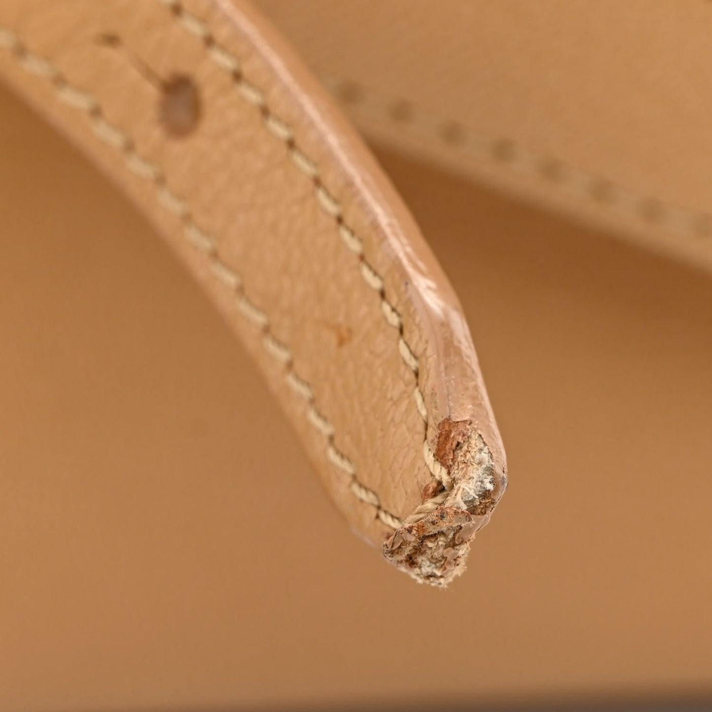 Sugar Goatskin Mini Antigona Light Beige