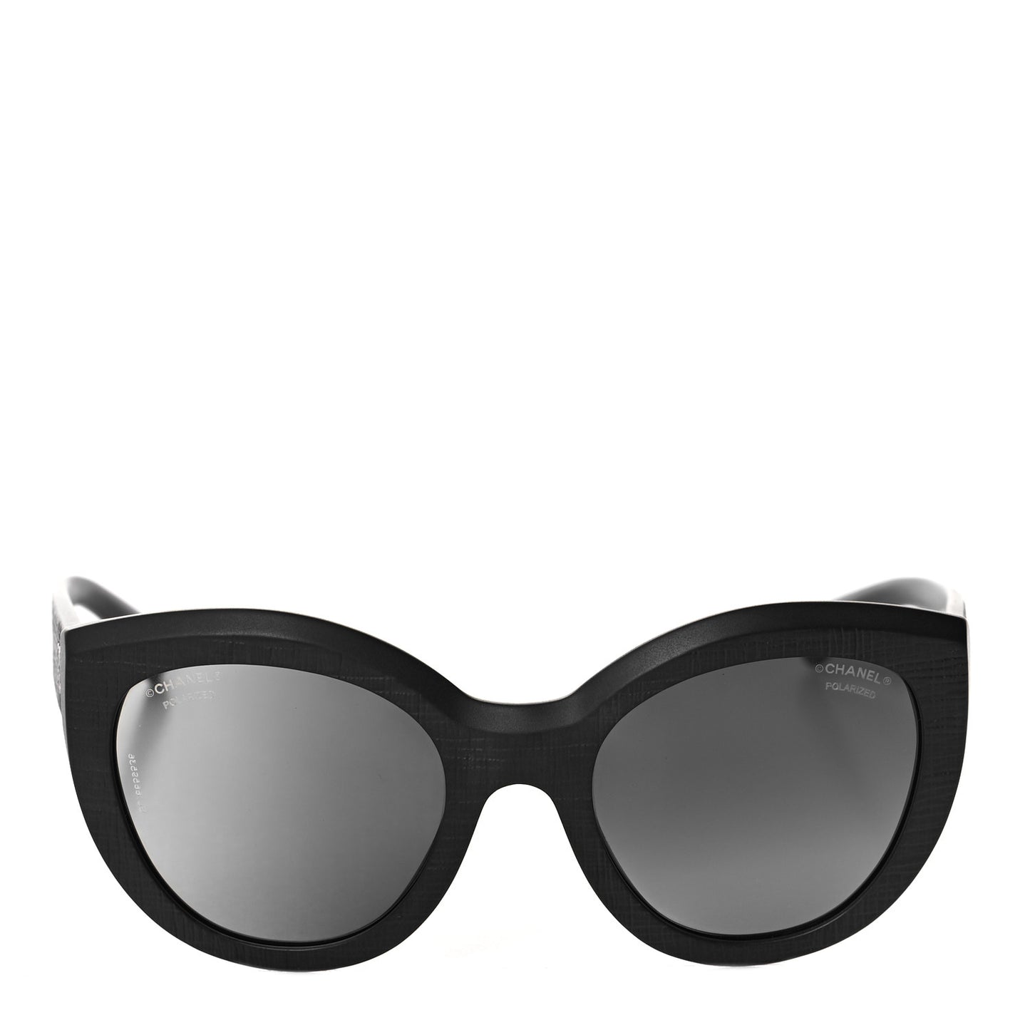 Acetate Polarized Butterfly Signature Sunglasses 5331 Black