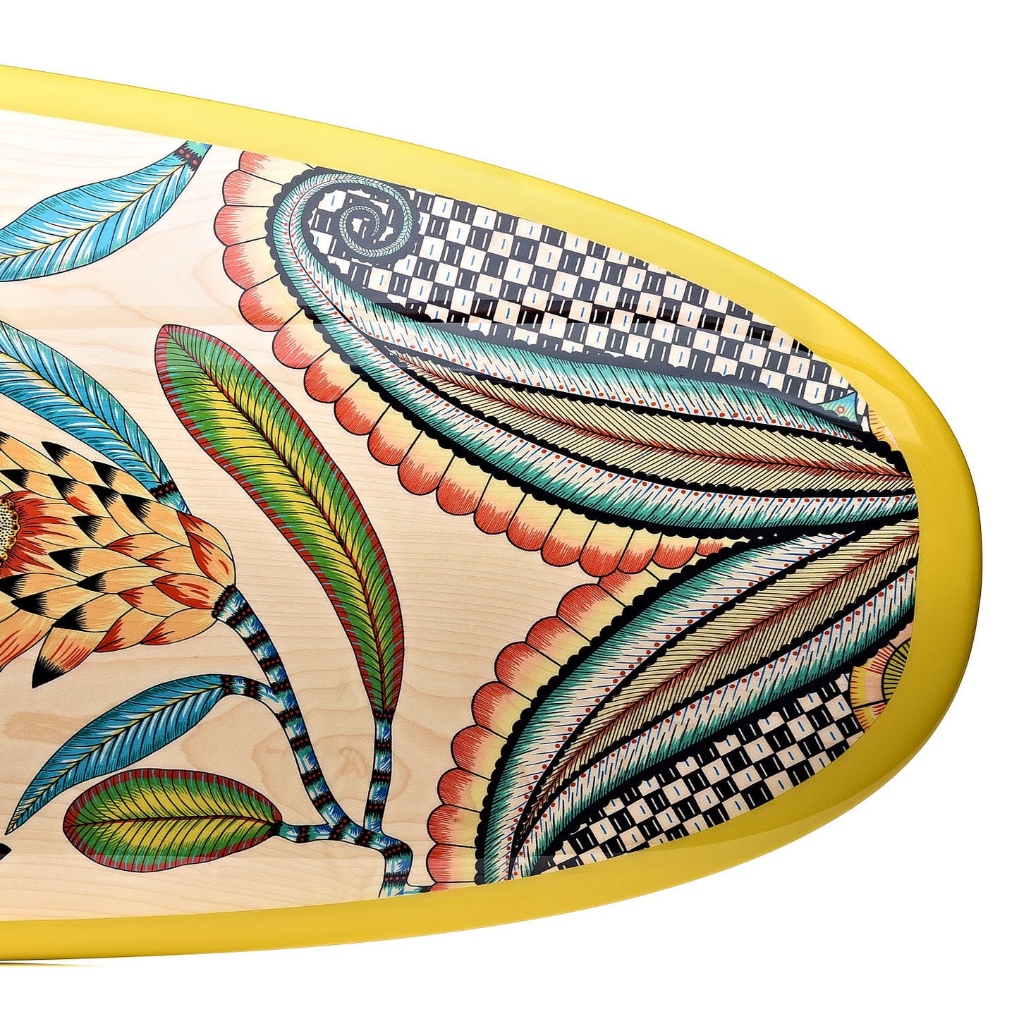 Resin Savana Dance Surfboard Yellow