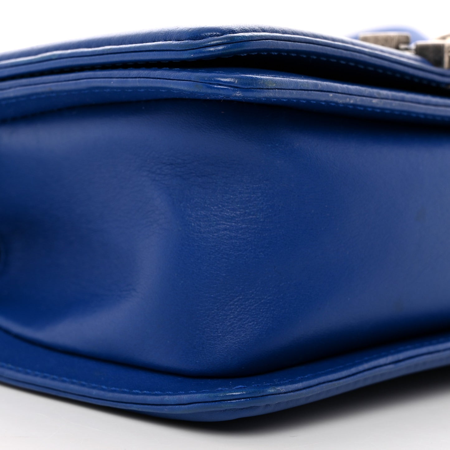 Galuchat Stingray Small Boy Flap Blue