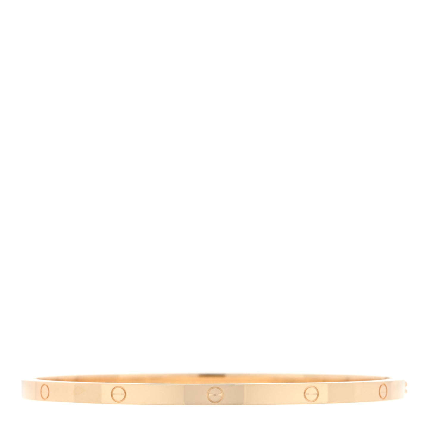 18K Yellow Gold Small LOVE Bracelet 20