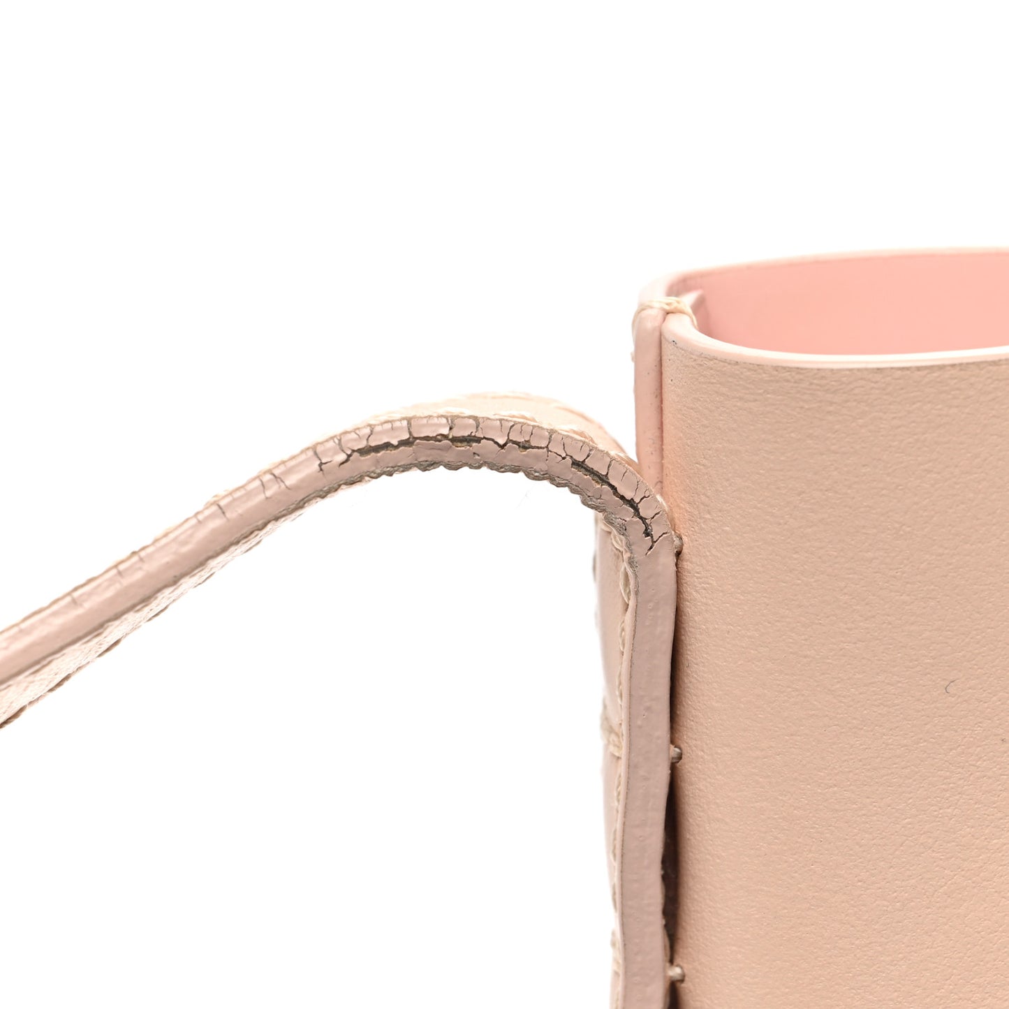 Calfskin Mini Bucket Bag Rosa