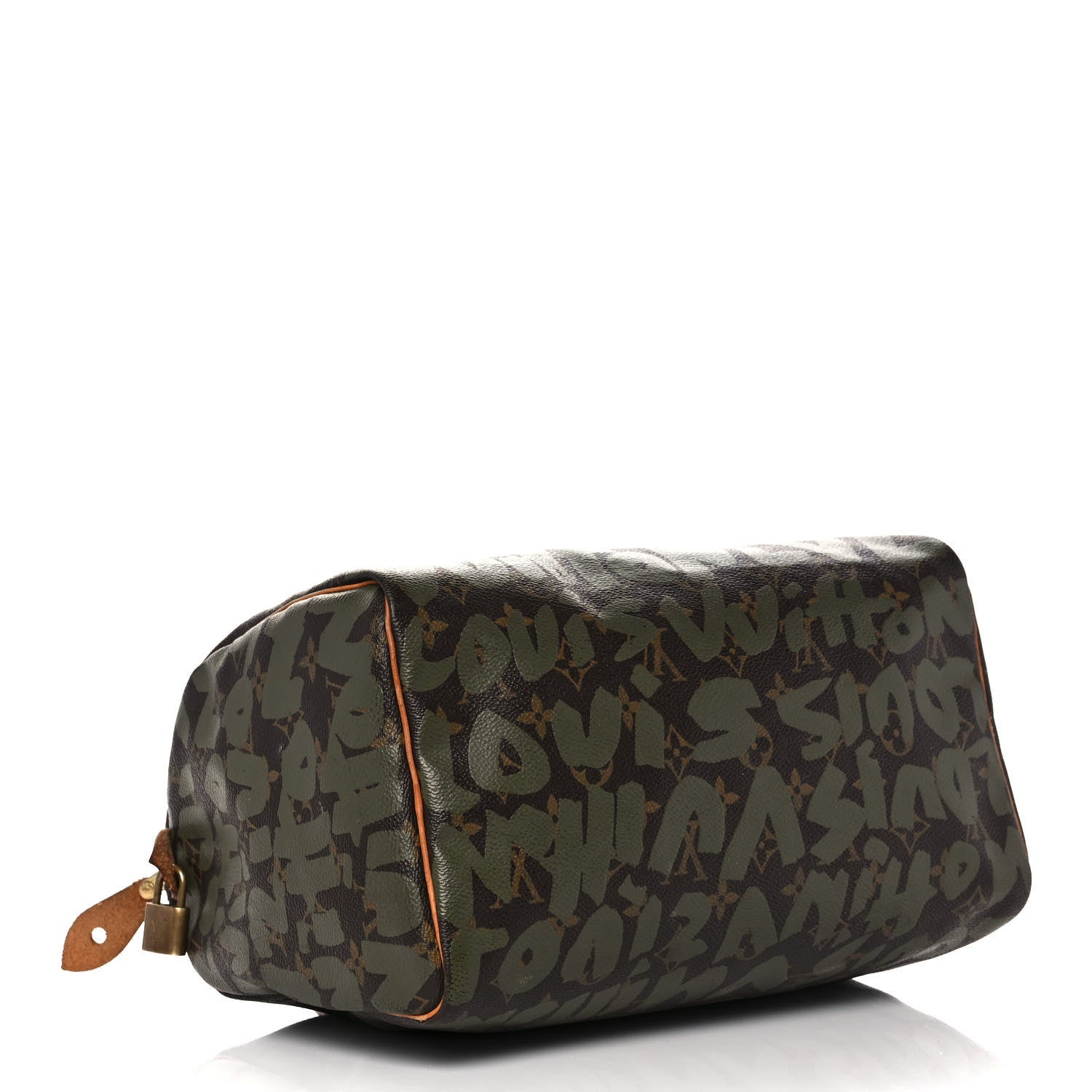 Louis Vuitton Monogram Graffiti Speedy 30 Kaki 4 of 23