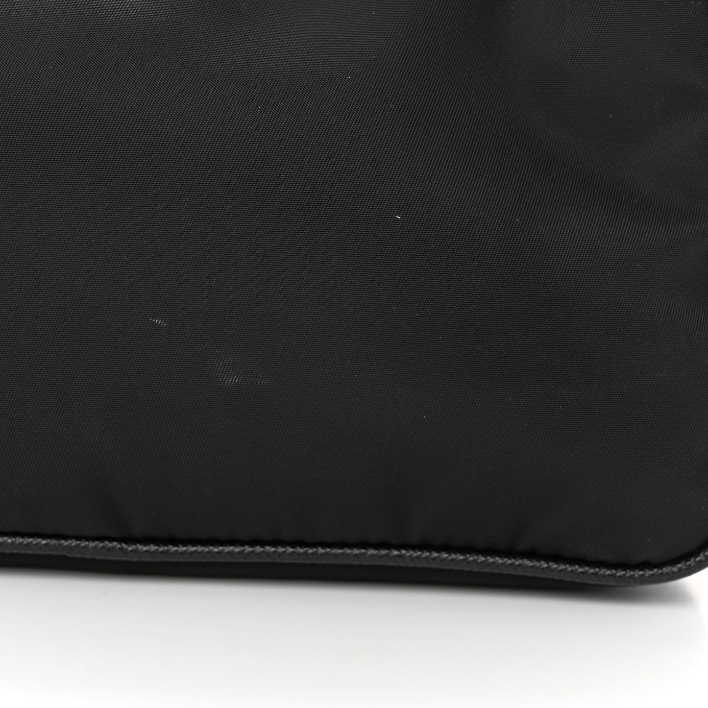 Tessuto Nylon Saffiano Mini Re-Edition 2005 Bag Black