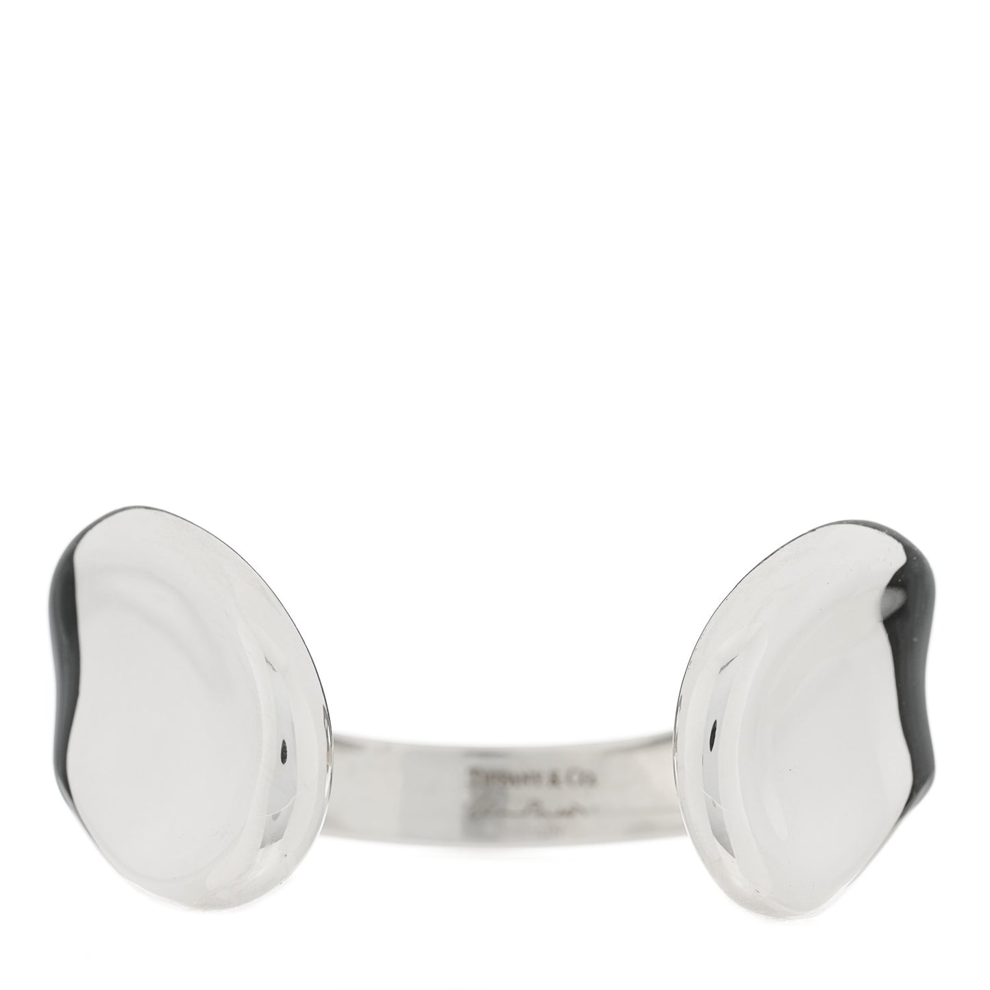 Sterling Silver Elsa Peretti Thumbprint Cuff Bracelet