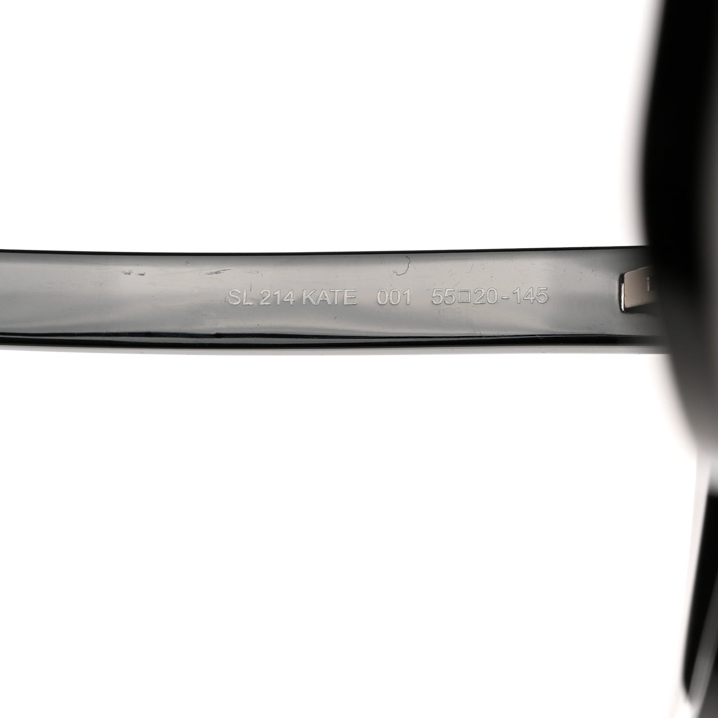 SAINT LAURENT New Wave SL214 Kate Cat Sunglasses Black