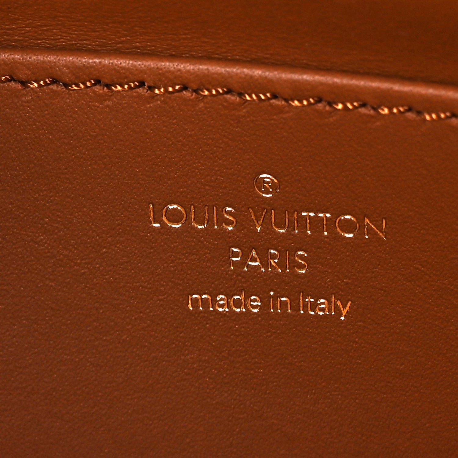 Louis Vuitton Lambskin Malletage Top Handle GO-14 MM Tan 7 of 9