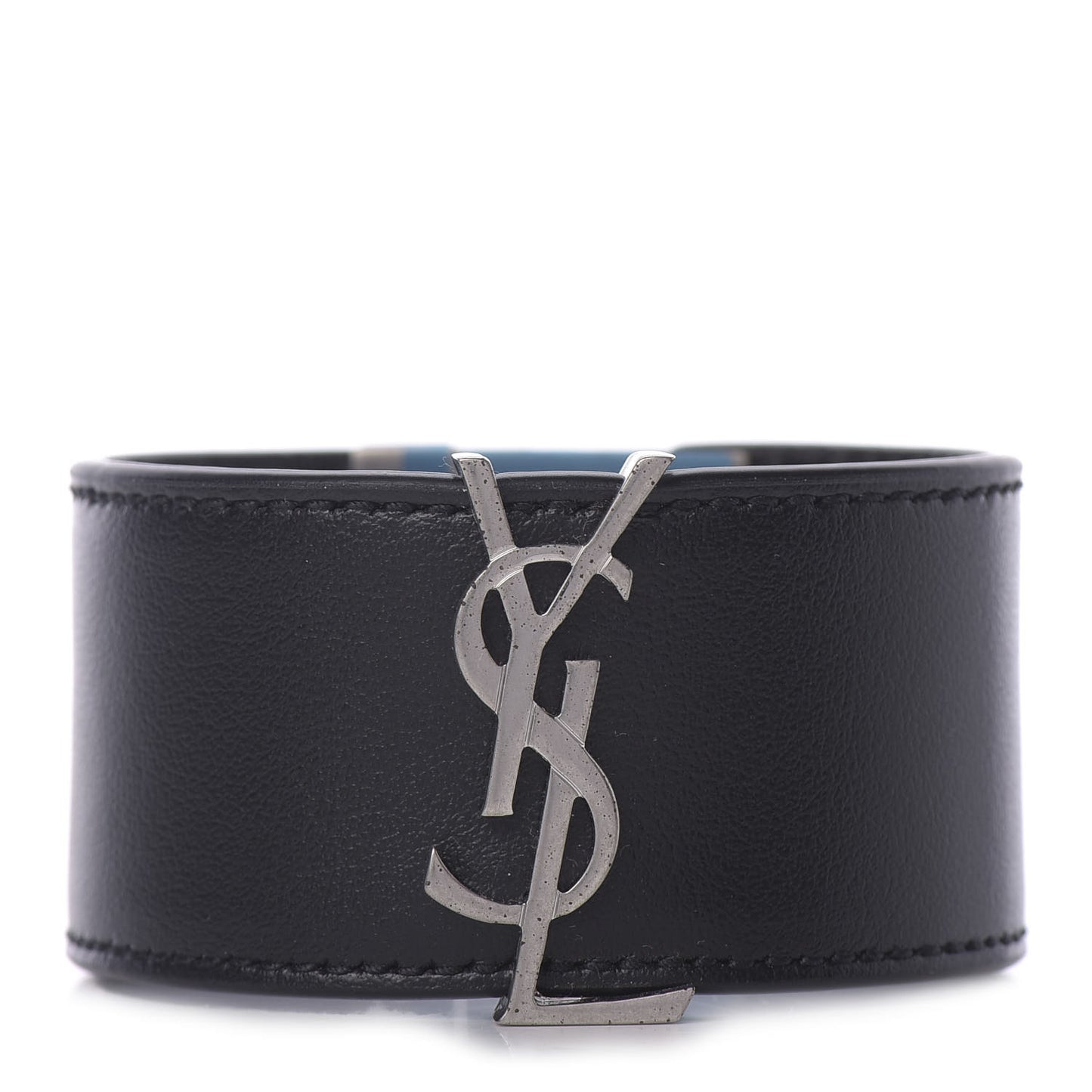 Calfskin Monogram Bracelet Black