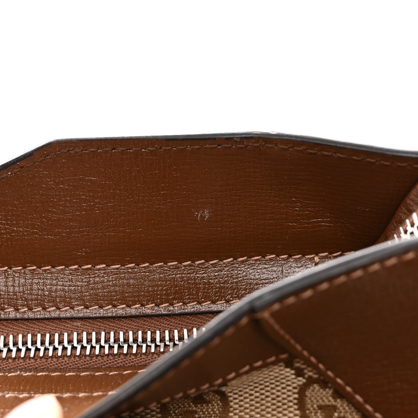 X GUCCI GG Monogram Azalea Calfskin Neo Classic Silver Hardware Medium City Beige Ebony Brown Sugar