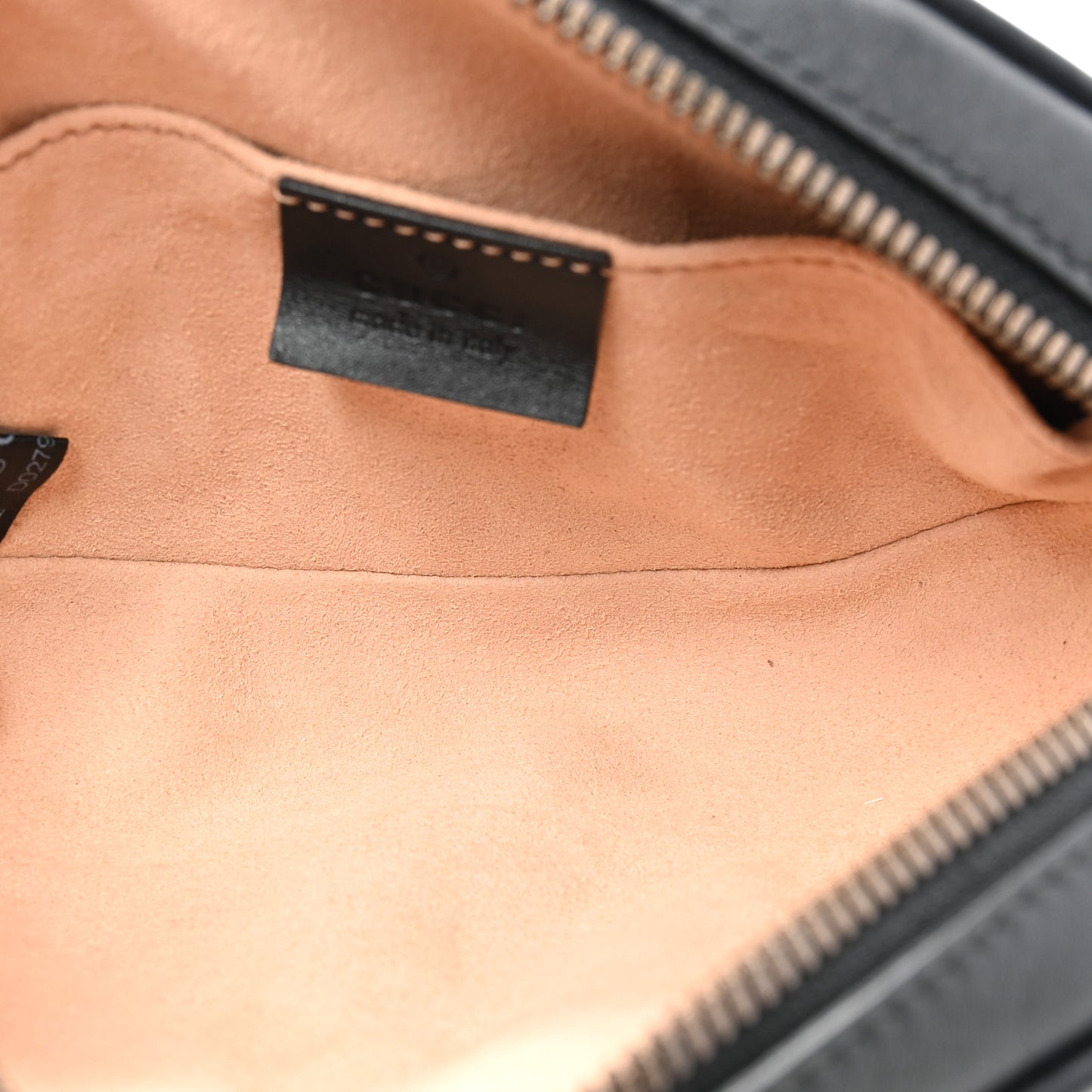 Calfskin Matelasse GG Marmont Belt Bag 75 30 Black