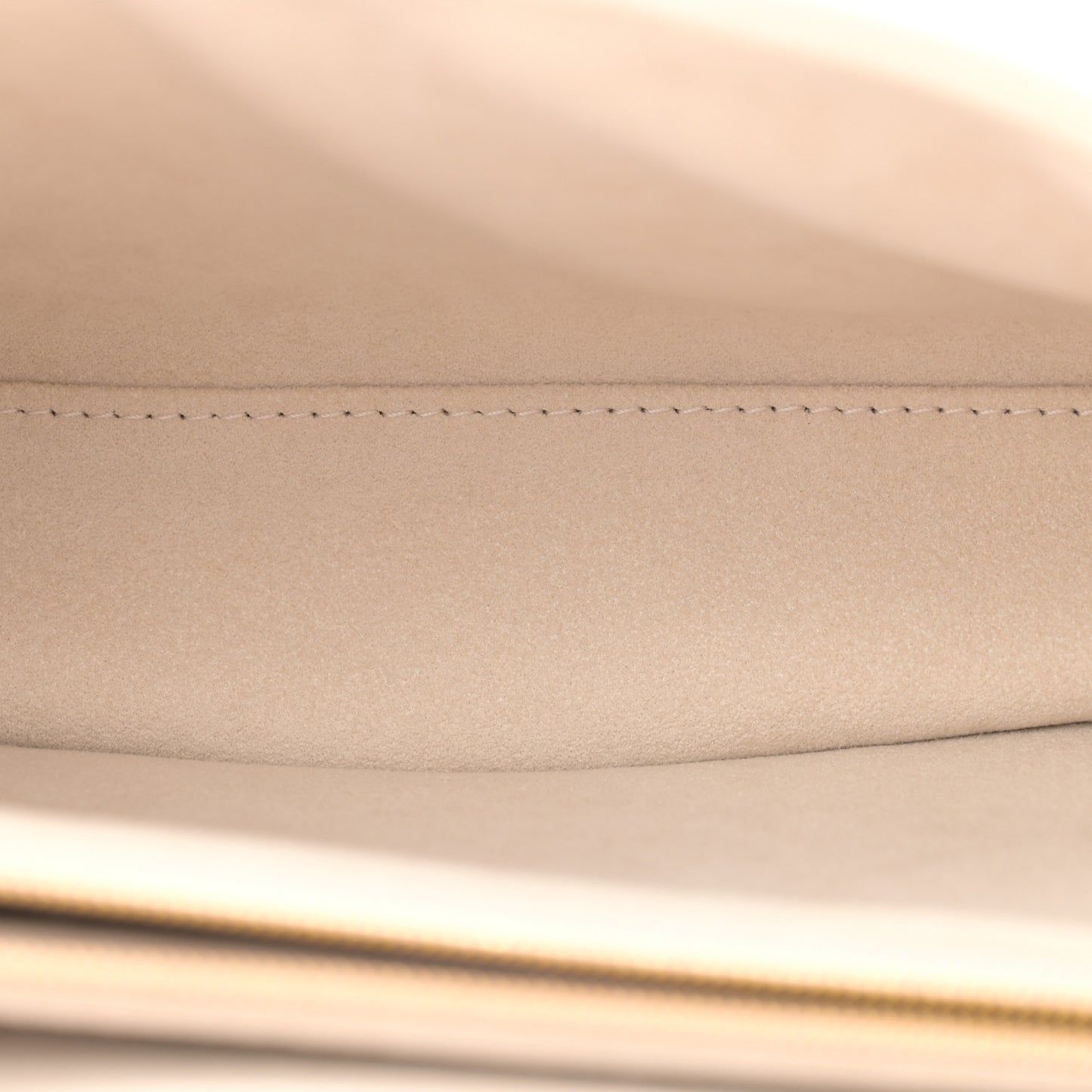 Calfskin LV New Wave Chain Bag GM Ivory