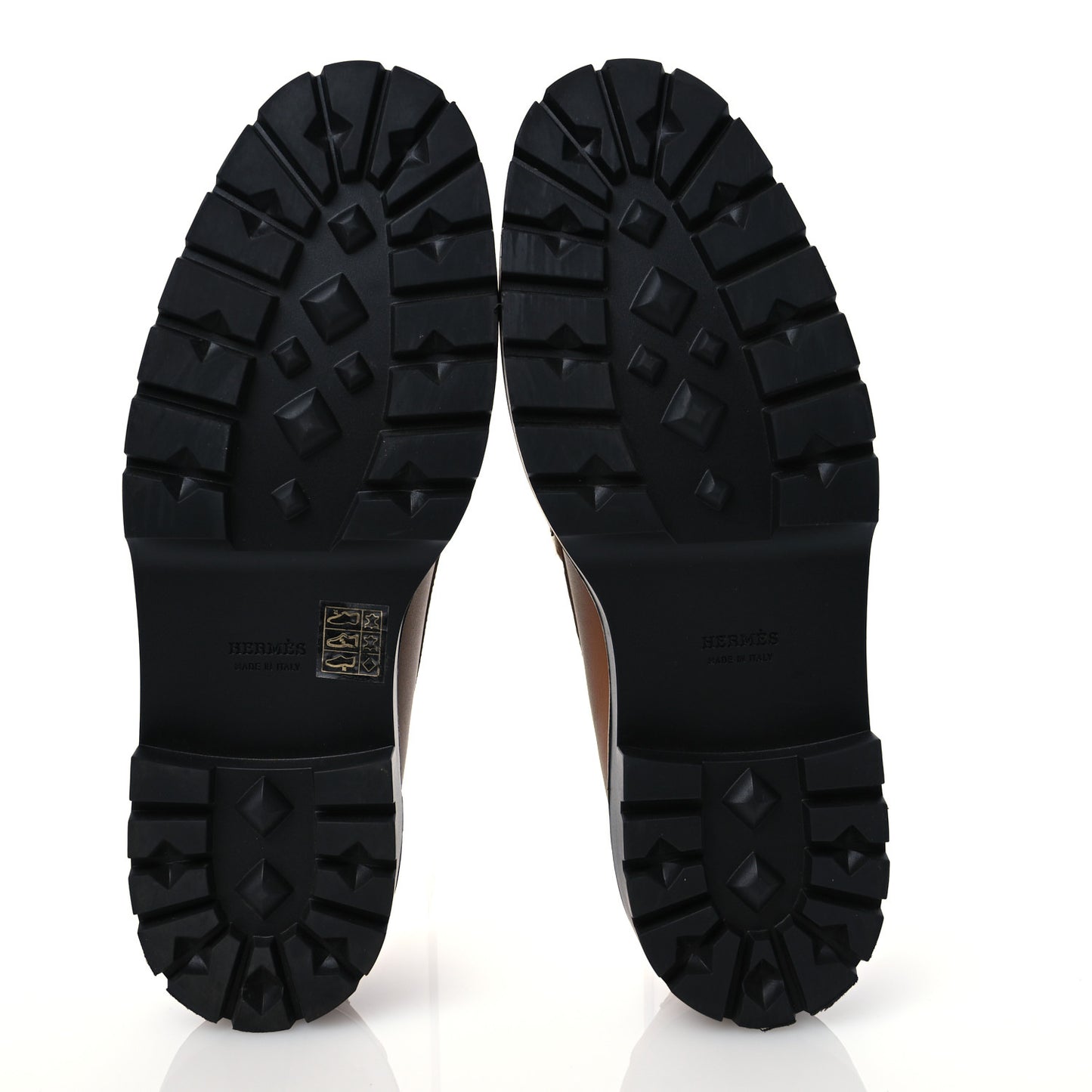 Calfskin Shearling Icone Loafers 41 Naturel Ecru