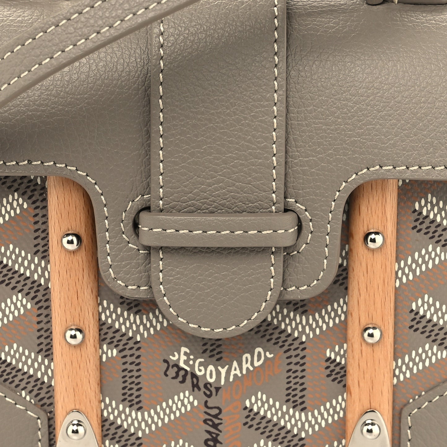 Goyardine Structure Nano Saigon Grey