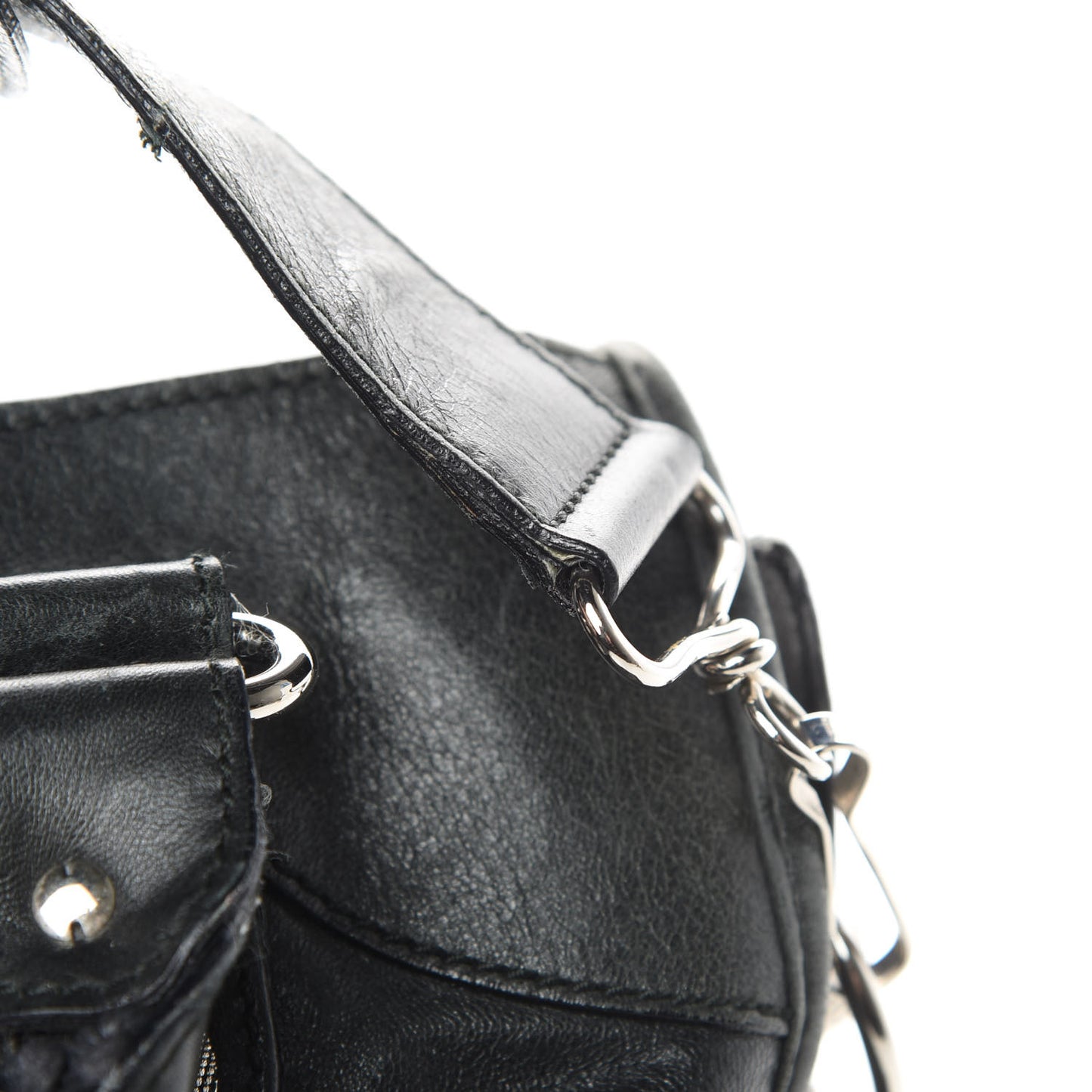 Agneau Giant 21 Silver Hardware City Black