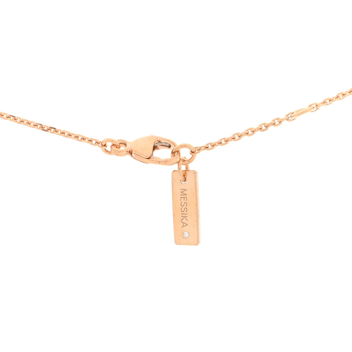 18K Yellow Gold Diamond Move Uno Necklace