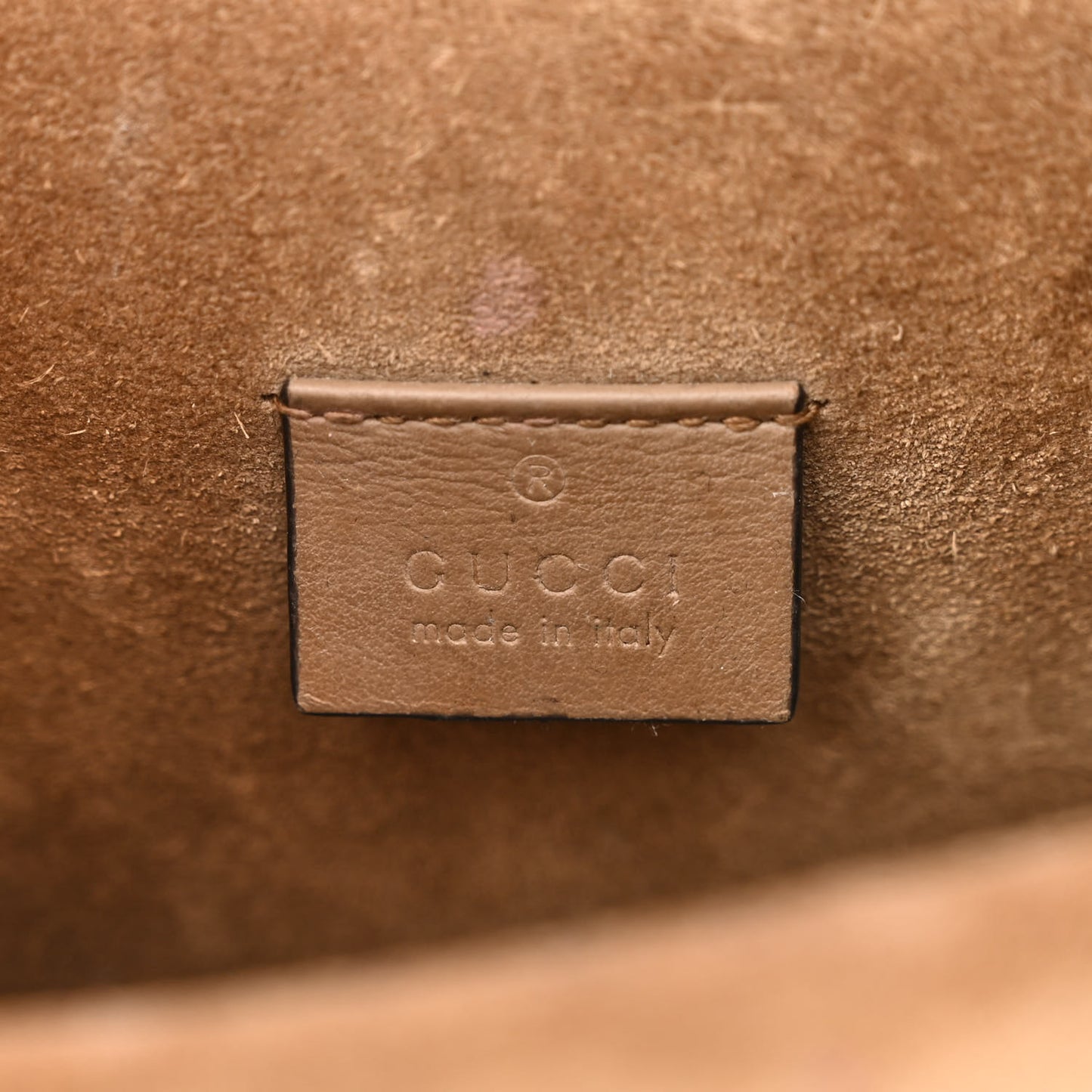 GG Supreme Monogram Mini Dionysus Shoulder Bag Taupe