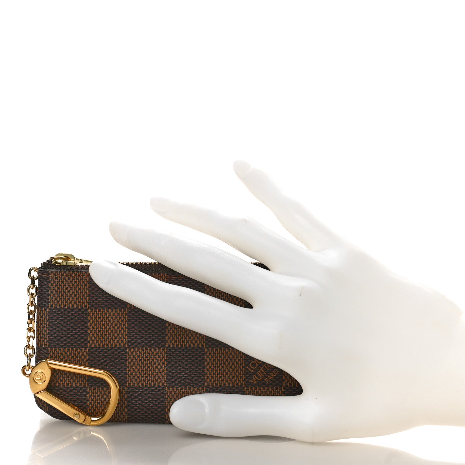 Louis Vuitton Damier Ebene Key Pouch 2 of 8