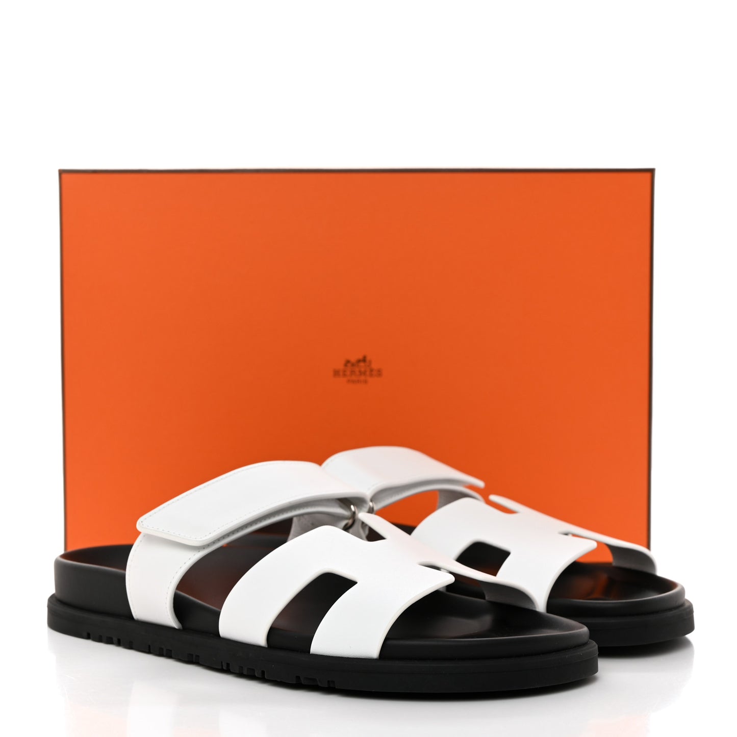 Calfskin Womens Chypre Sandals 38 White