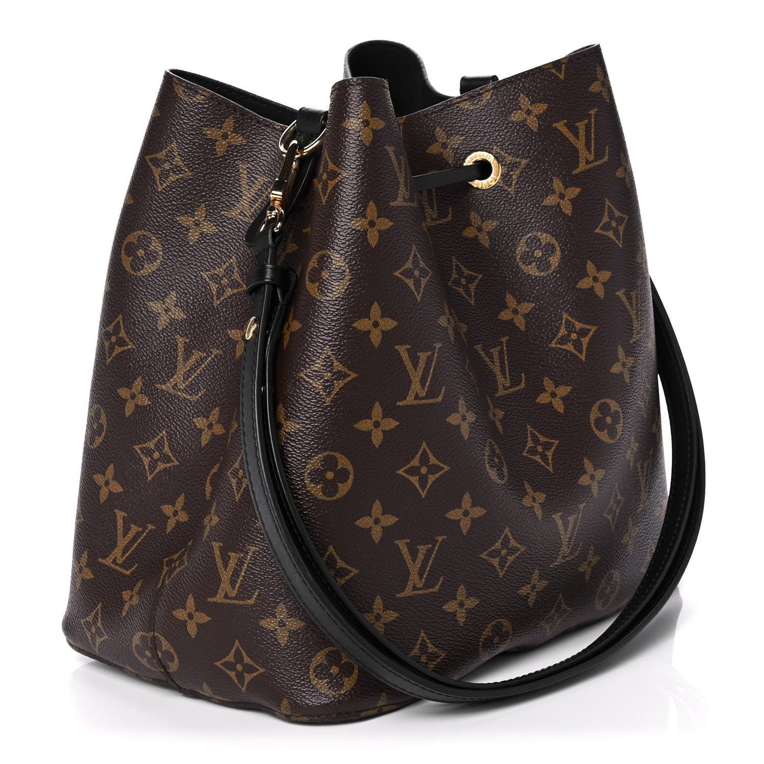 Louis Vuitton Monogram Neonoe MM Black 3 of 12
