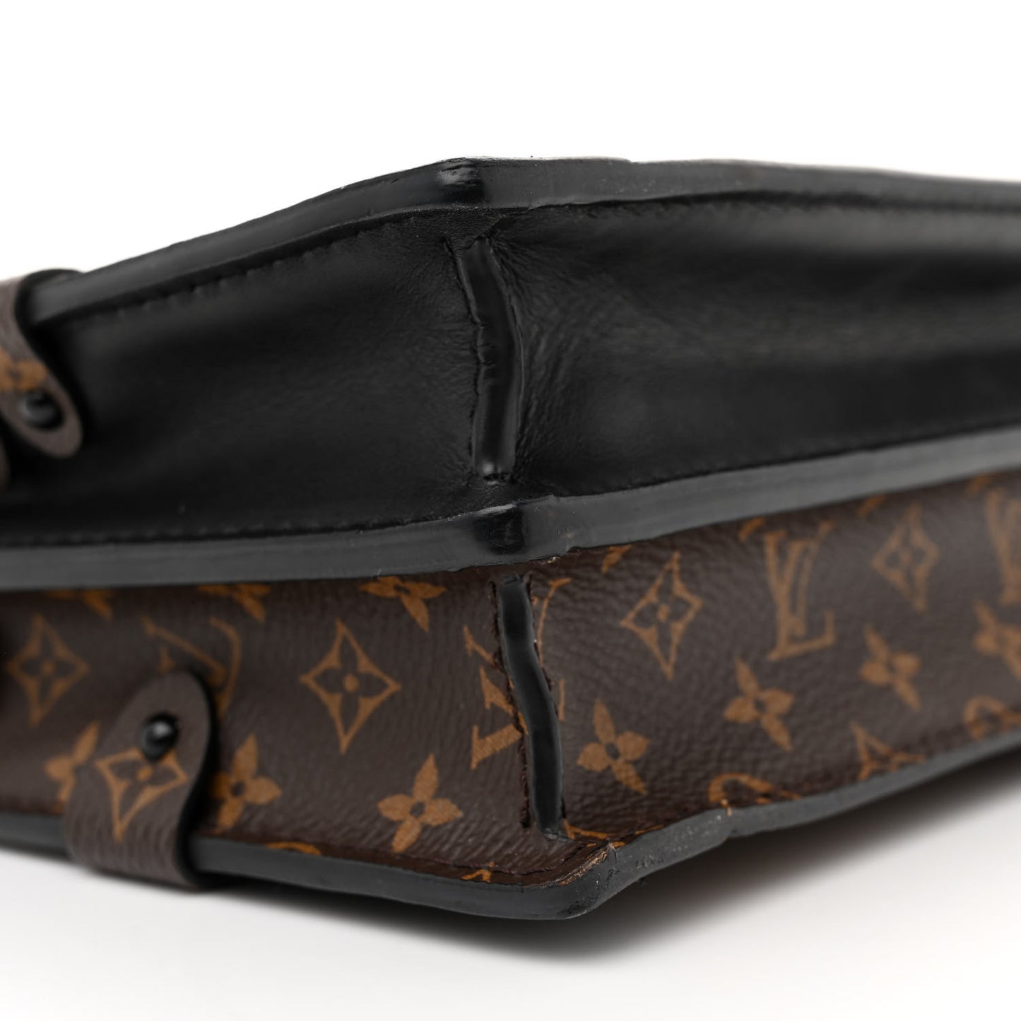 Reverse Monogram Trunk Clutch