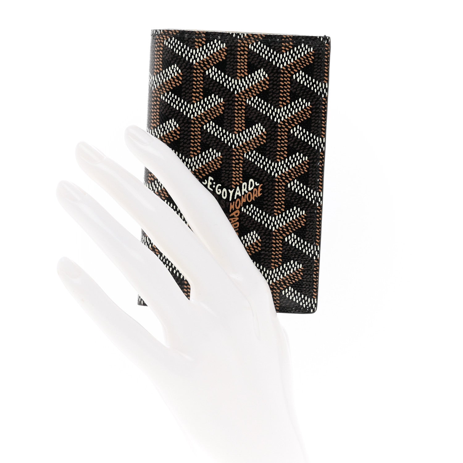 Goyard Goyardine Saint Pierre Card Holder Black 2 of 7