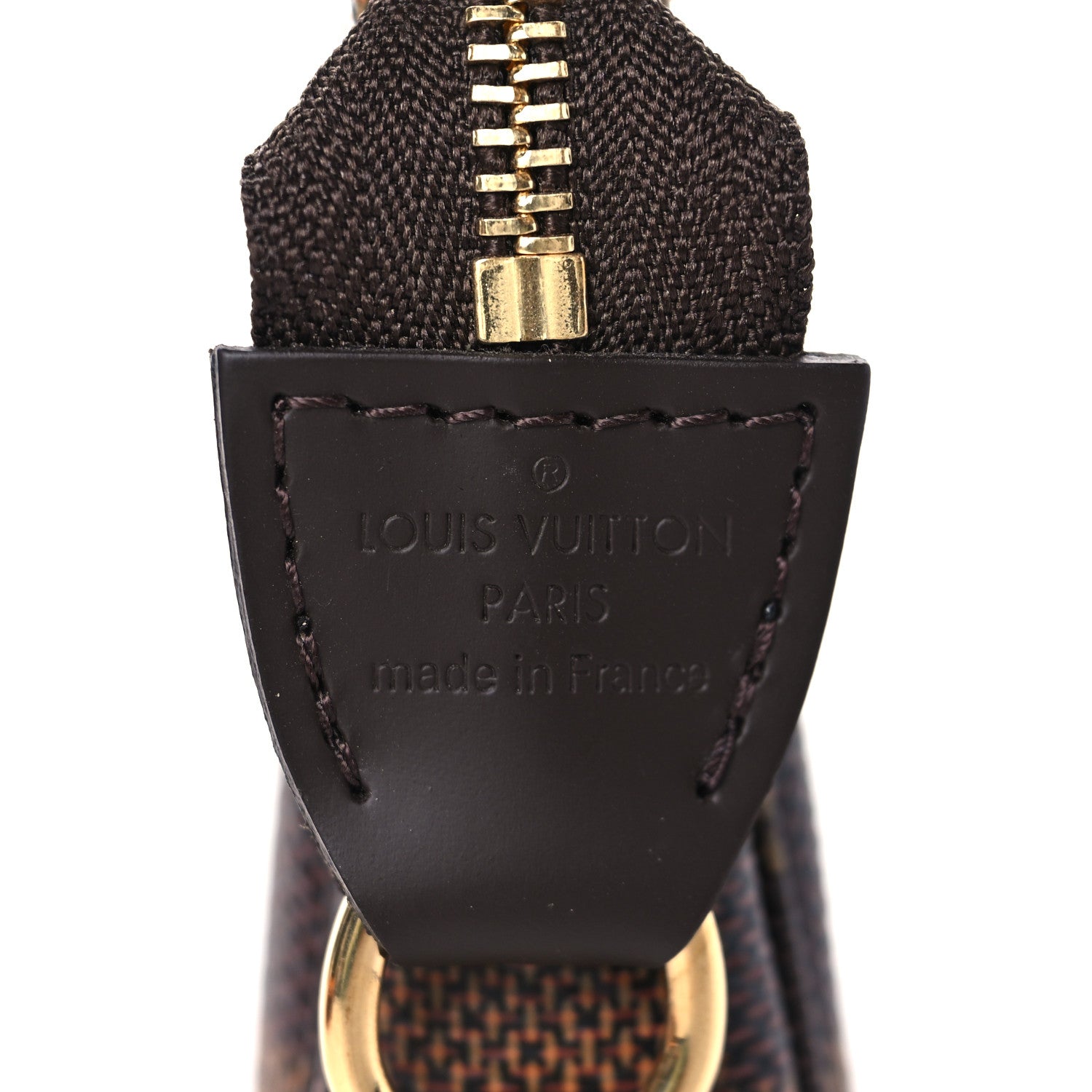 Louis Vuitton Damier Ebene Mini Pochette Accessories 6 of 10