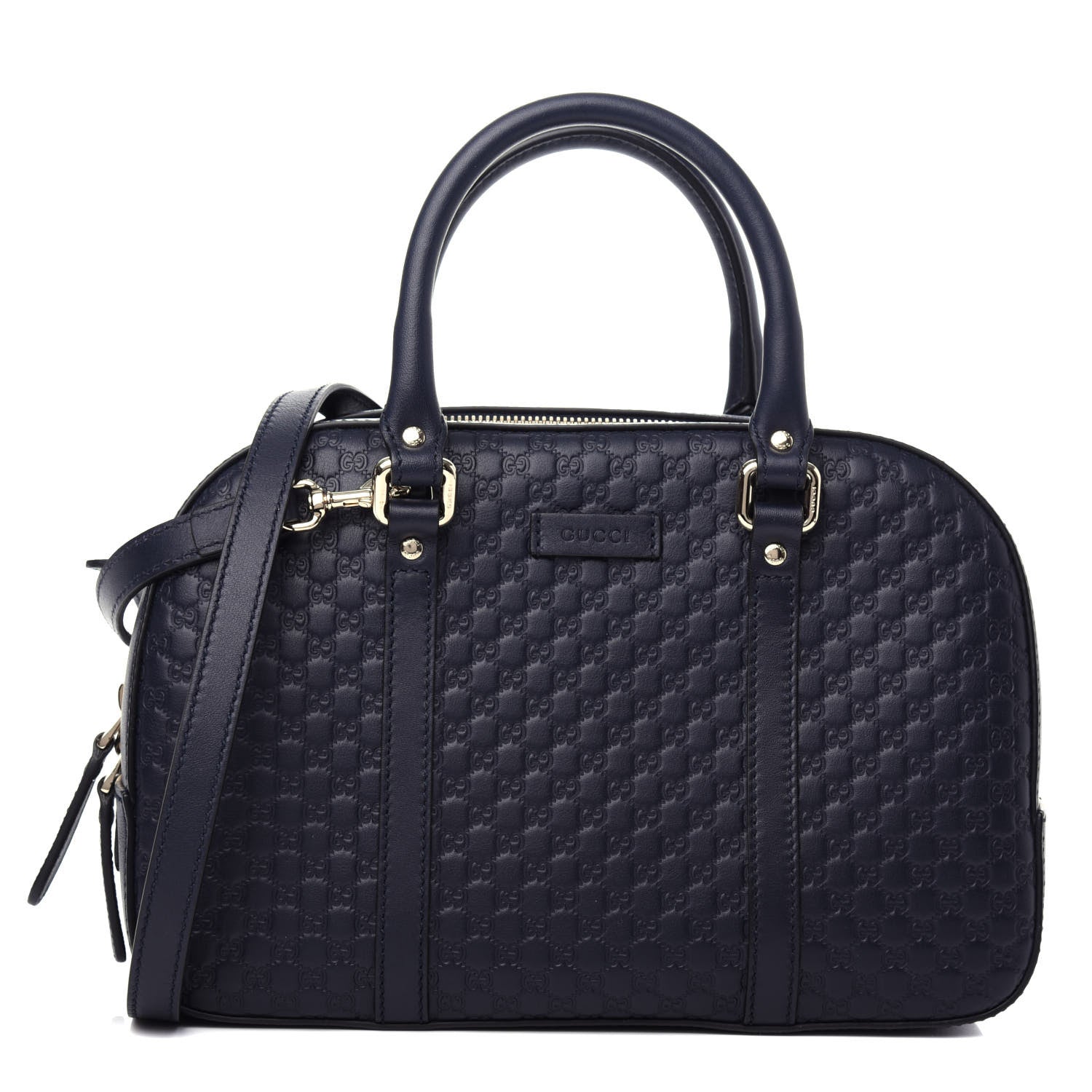 Gucci Microguccissima Medium Crossbody Bag Blue 728967 – FASHIONPHILE