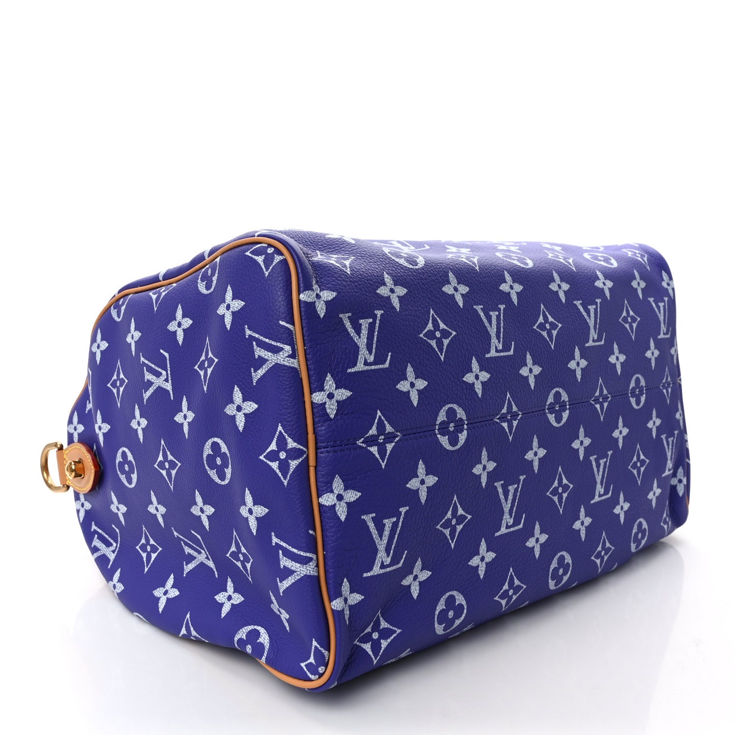 Calfskin Monogram Speedy P9 Bandouliere 40 Amethyst