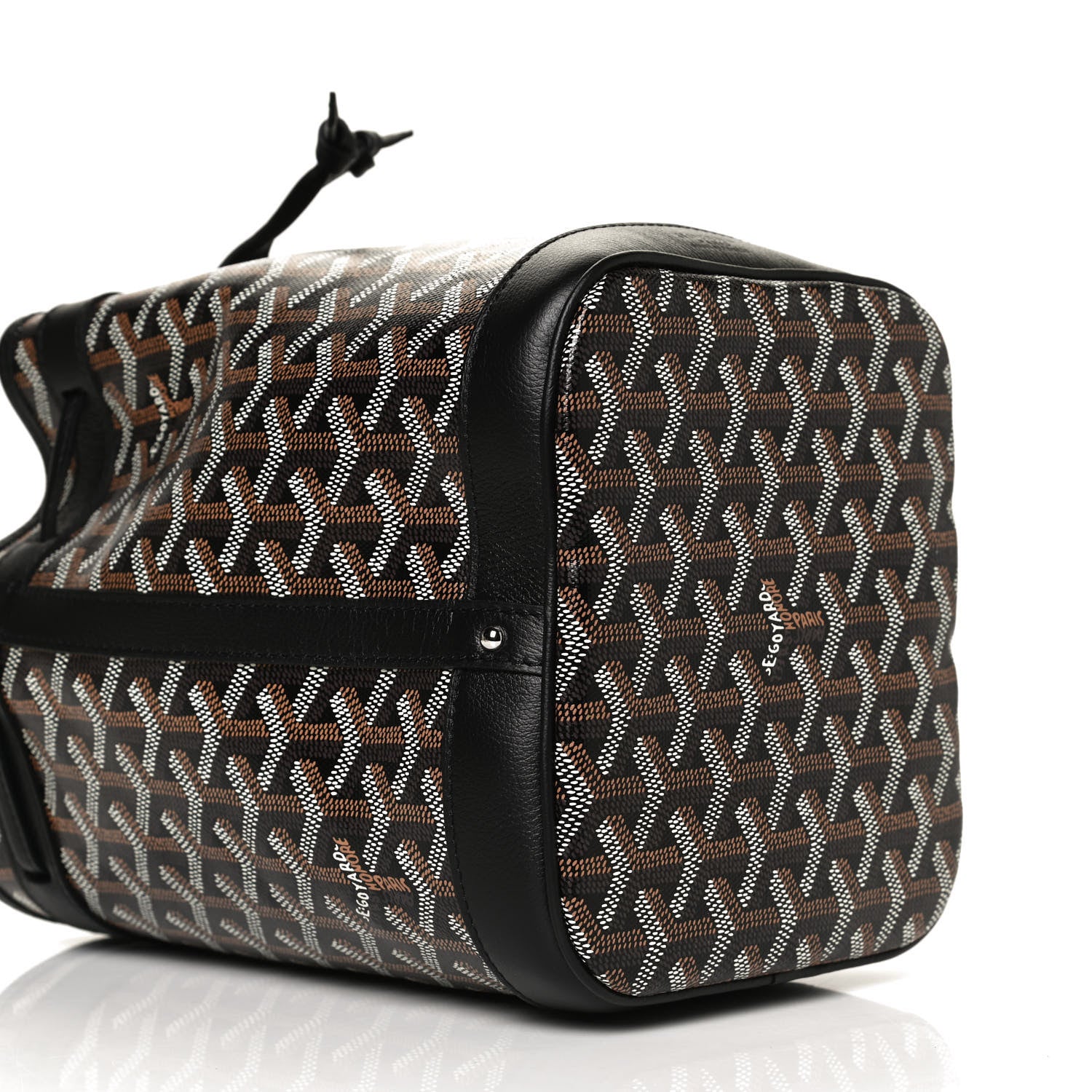 Goyard Goyardine Petit Flot Bucket Bag PM Black 8 of 9