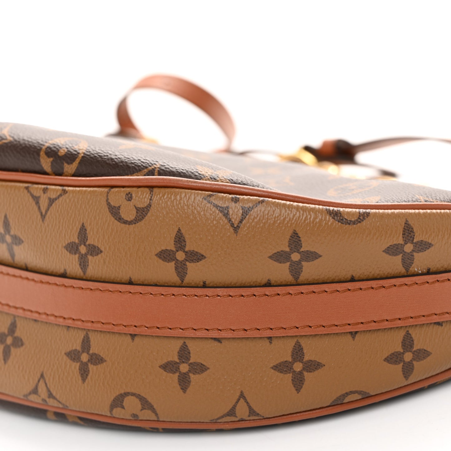 Reverse Monogram Loop Hobo